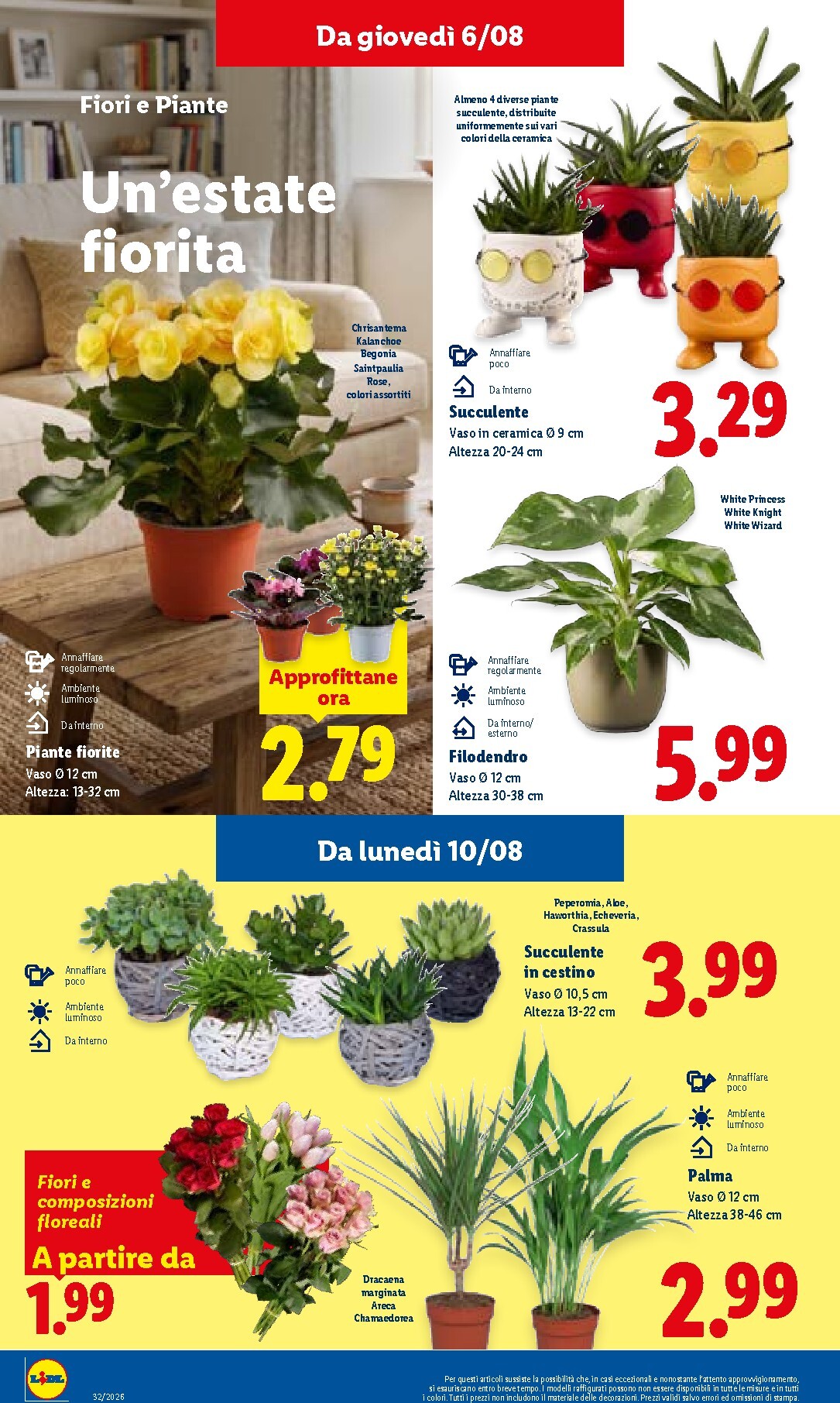 lidl - Volantino Lidl per la prossima settimana dal giovedì 06/08/2026 al mercoledì 12/08/2026 - page: 32
