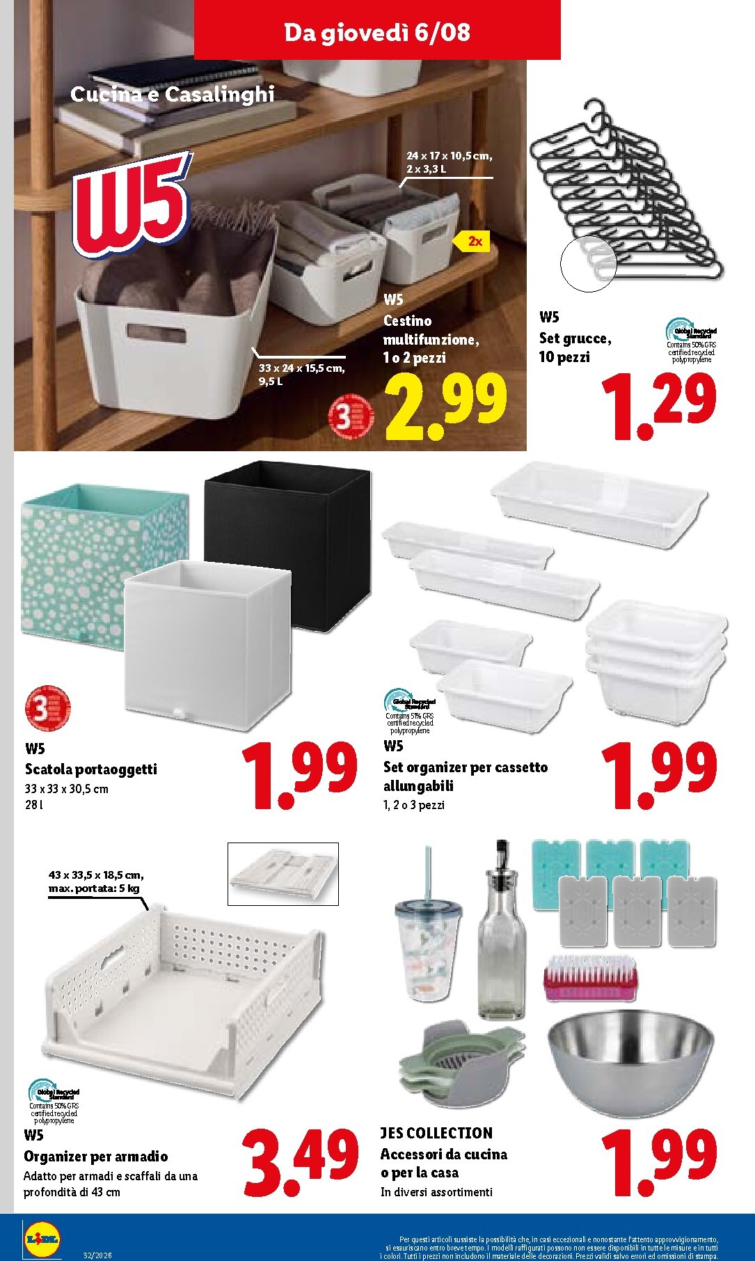 lidl - Volantino Lidl per la prossima settimana dal giovedì 06/08/2026 al mercoledì 12/08/2026 - page: 28
