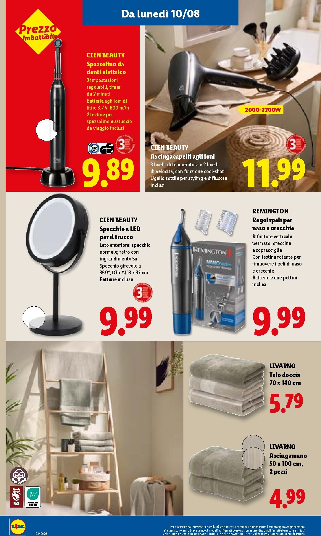 lidl - Volantino Lidl per la prossima settimana dal giovedì 06/08/2026 al mercoledì 12/08/2026 - page: 40