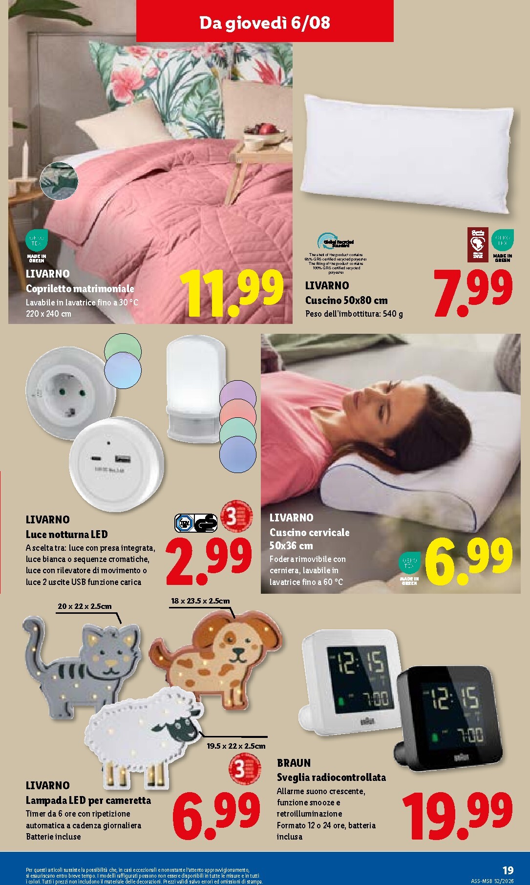 lidl - Volantino Lidl per la prossima settimana dal giovedì 06/08/2026 al mercoledì 12/08/2026 - page: 25