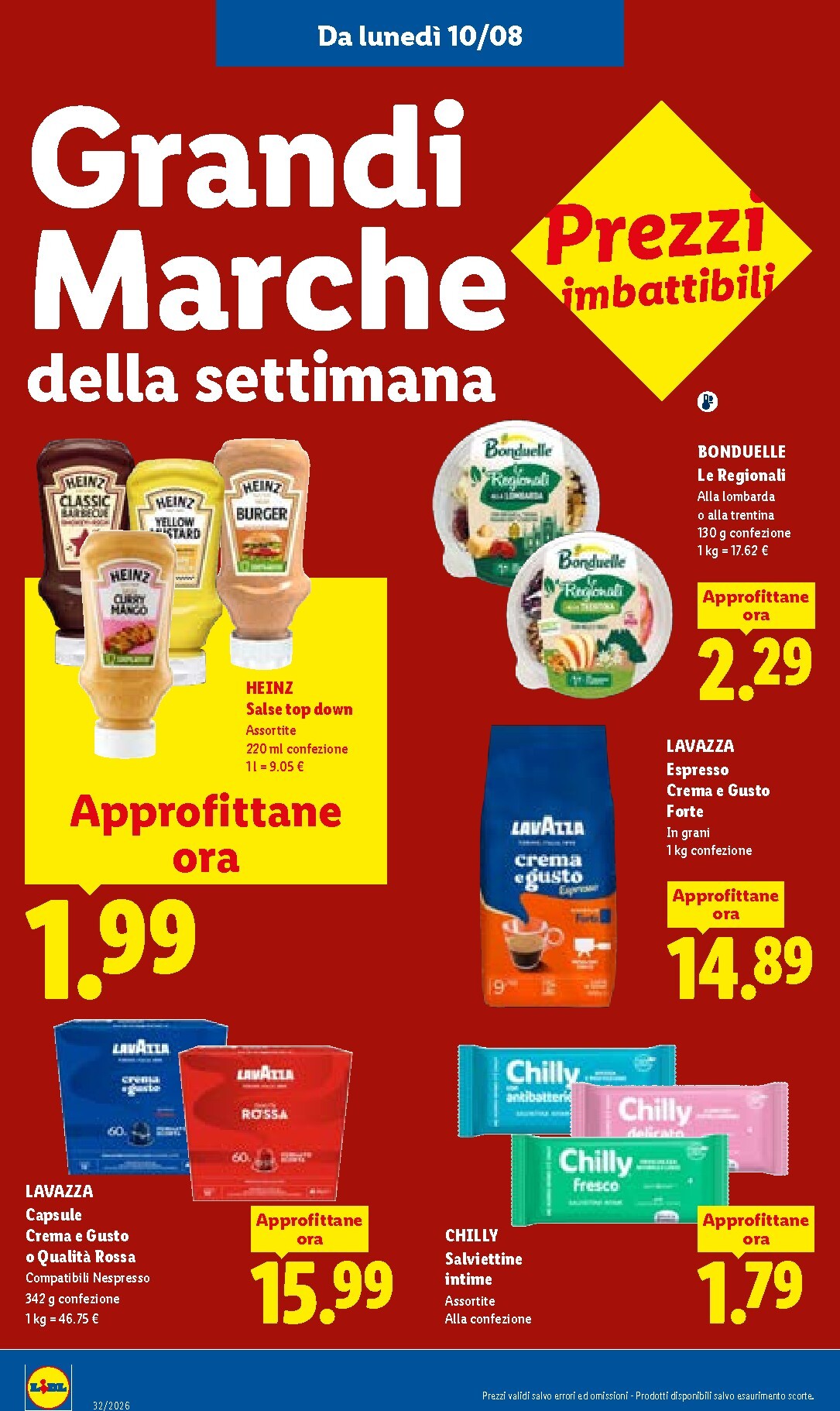lidl - Volantino Lidl per la prossima settimana dal giovedì 06/08/2026 al mercoledì 12/08/2026 - page: 45