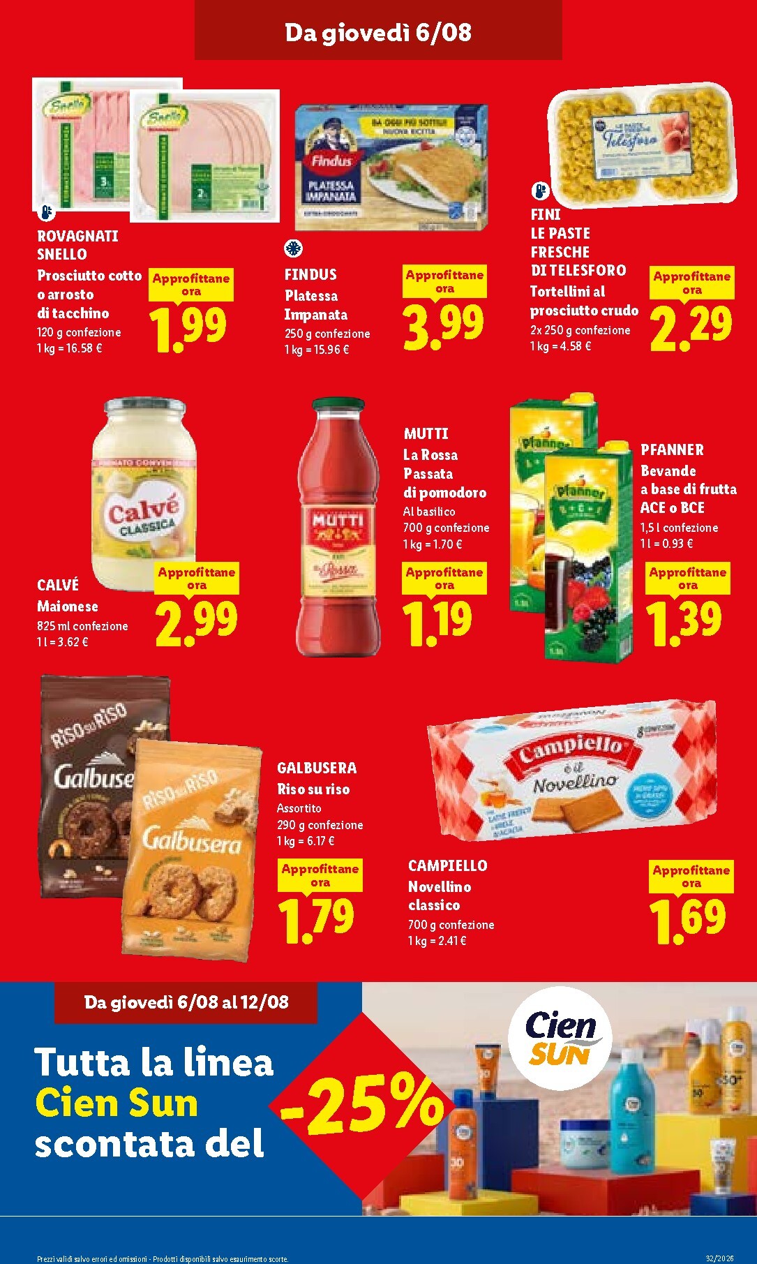 lidl - Volantino Lidl per la prossima settimana dal giovedì 06/08/2026 al mercoledì 12/08/2026 - page: 11