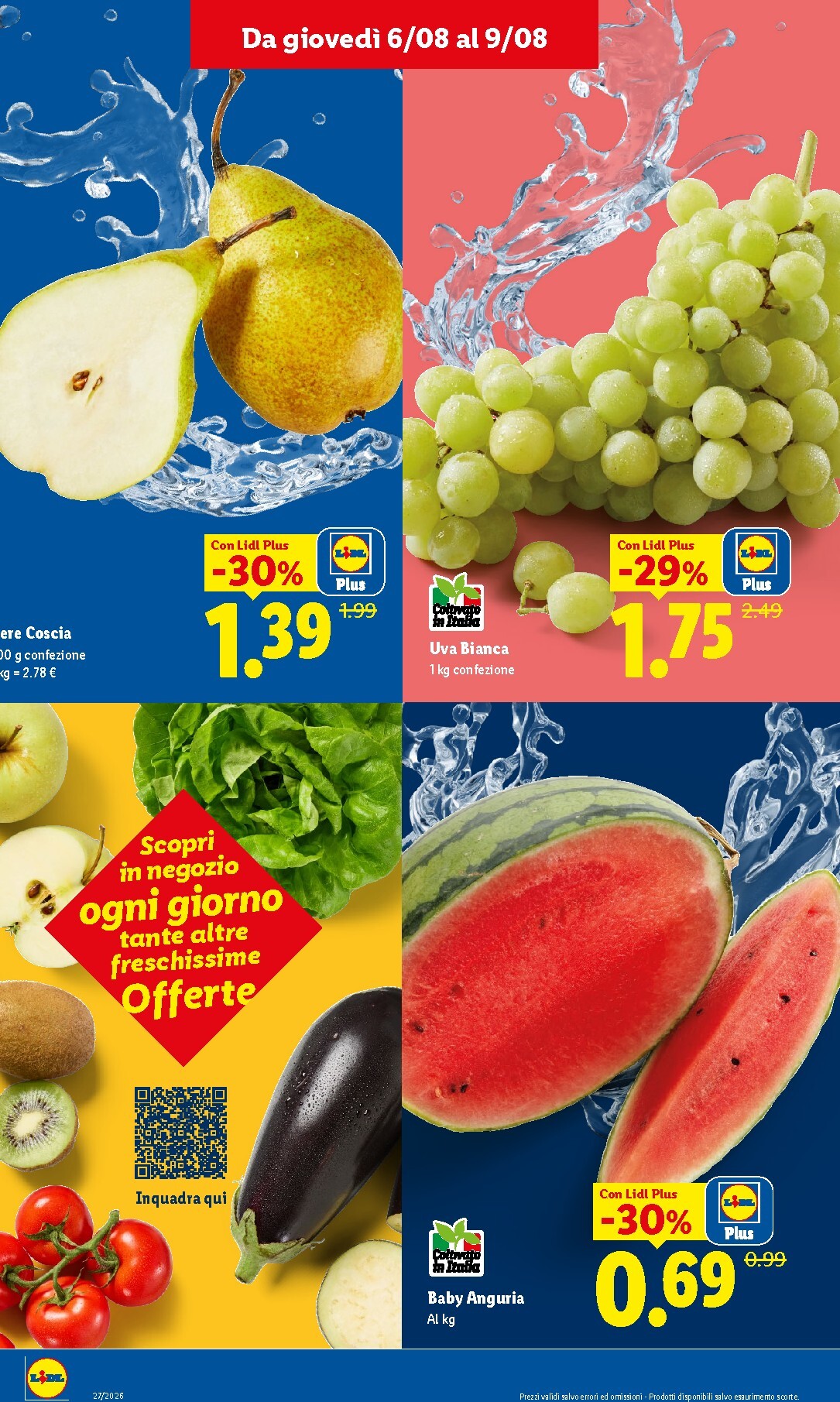 lidl - Volantino attuale di Lidl - Fresca e conveniente valido dal giovedì 06/08/2026 al mercoledì 12/08/2026 - page: 2