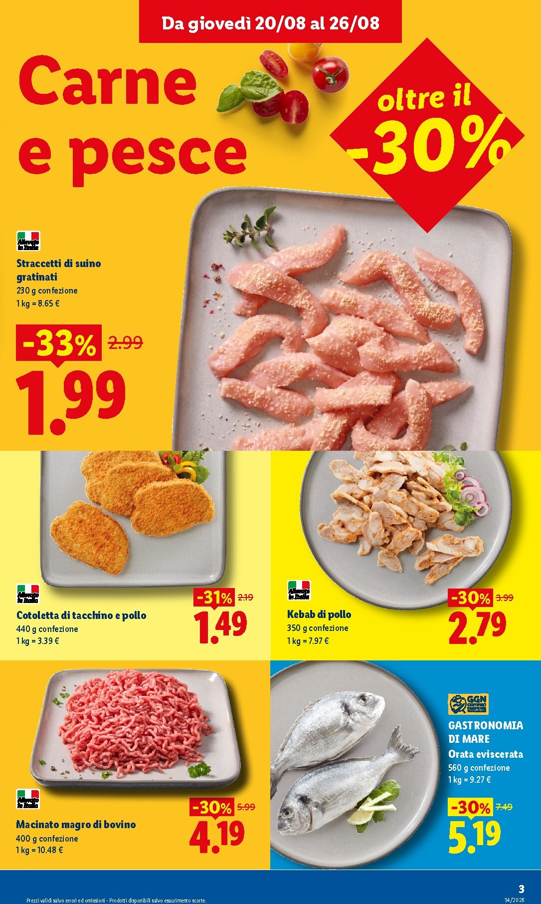 lidl - Volantino Lidl - Nuova apertura Passa a trovarci per la prossima settimana dal giovedì 20/08/2026 al mercoledì 26/08/2026 - page: 3