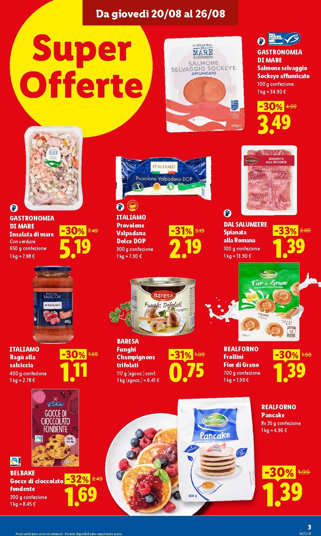 lidl - Volantino Lidl - Offerte Speciali Calcinaia per la prossima settimana dal giovedì 20/08/2026 al mercoledì 26/08/2026 - page: 3