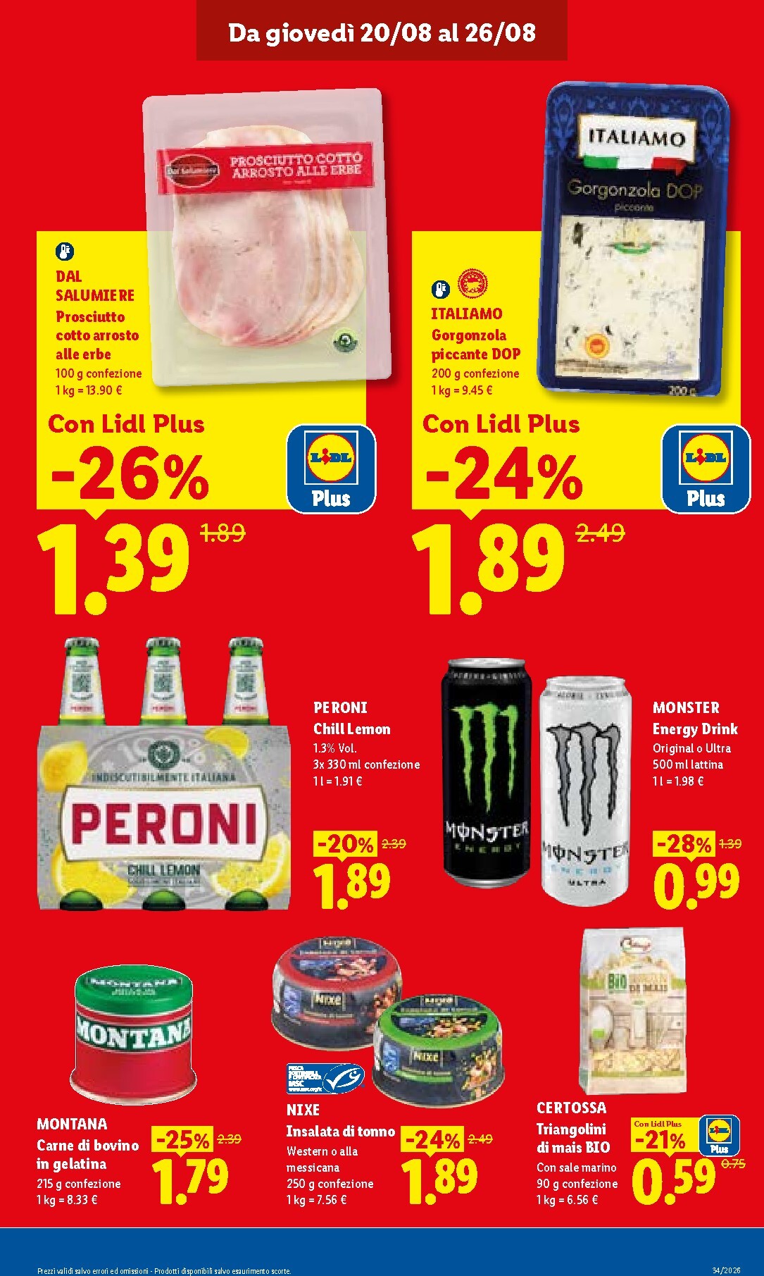 lidl - Volantino Lidl per la prossima settimana dal giovedì 20/08/2026 al mercoledì 26/08/2026 - page: 17