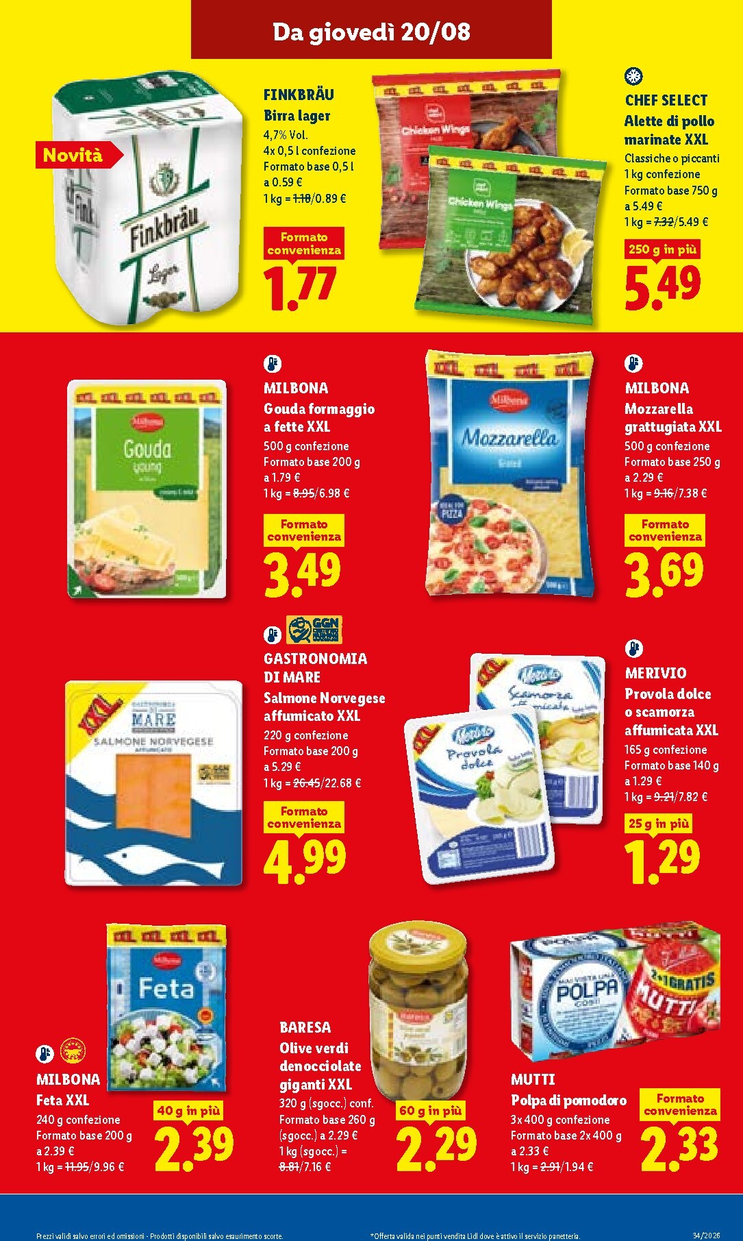 lidl - Volantino Lidl per la prossima settimana dal giovedì 20/08/2026 al mercoledì 26/08/2026 - page: 11
