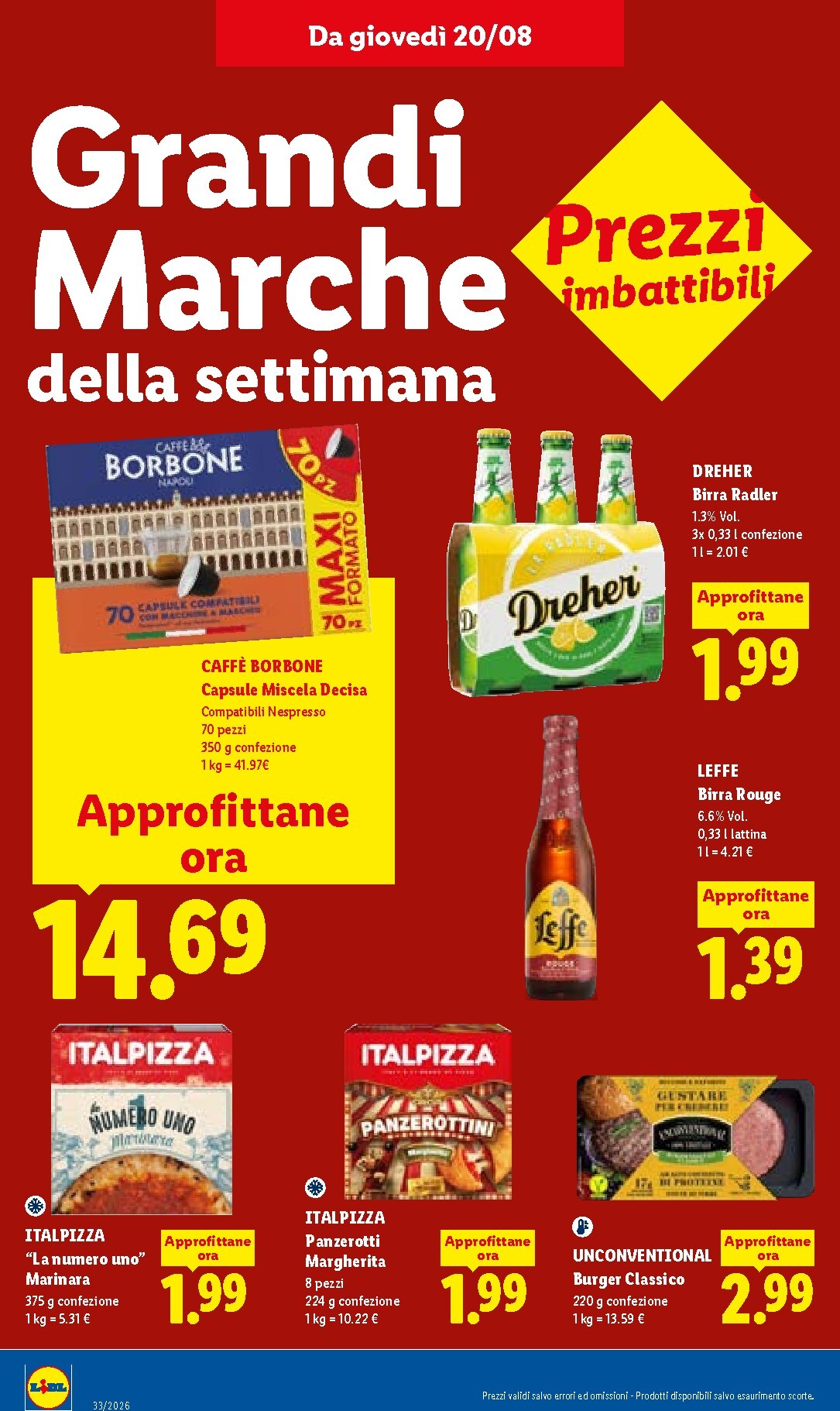 lidl - Volantino Lidl per la prossima settimana dal giovedì 20/08/2026 al mercoledì 26/08/2026 - page: 20