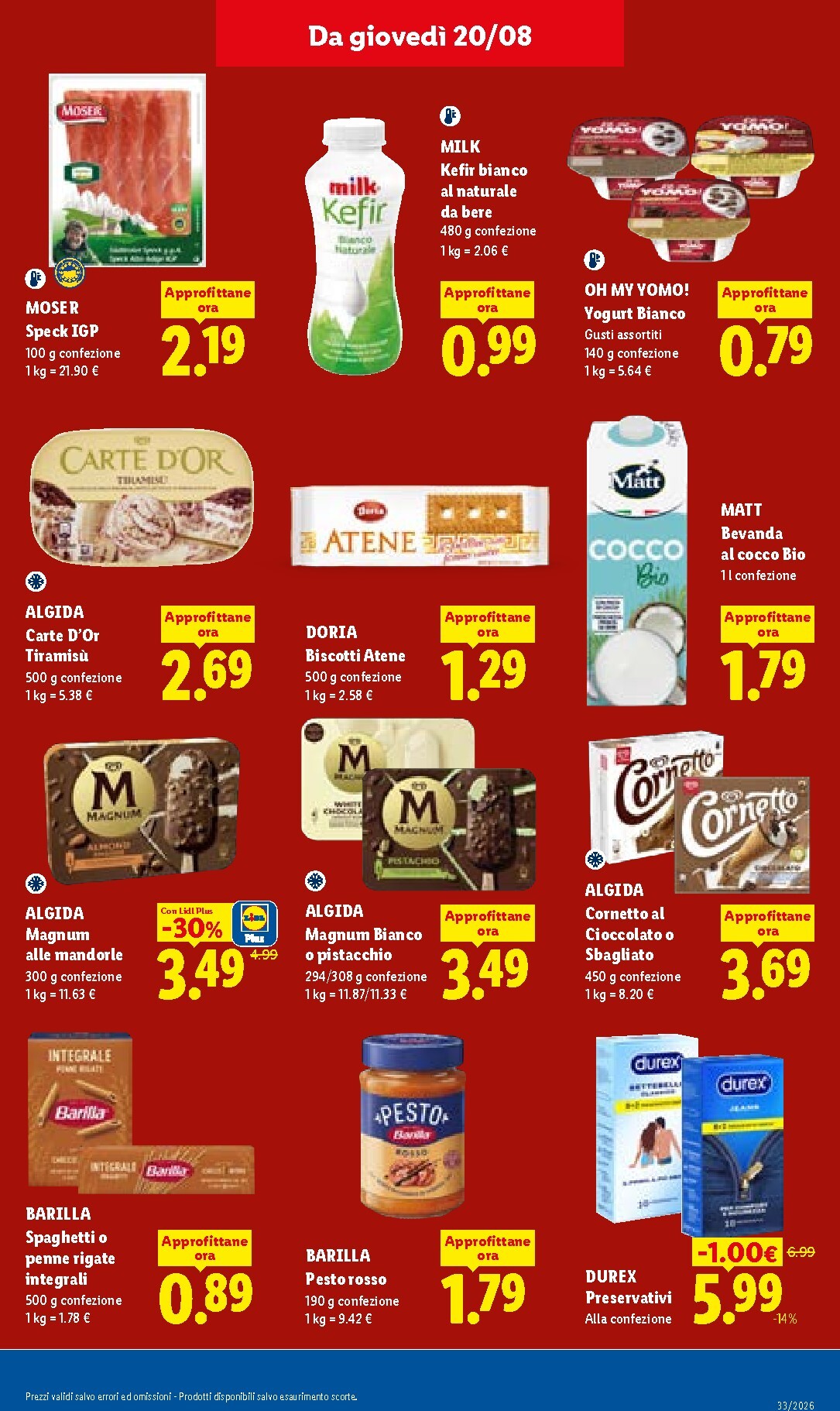 lidl - Volantino Lidl per la prossima settimana dal giovedì 20/08/2026 al mercoledì 26/08/2026 - page: 21