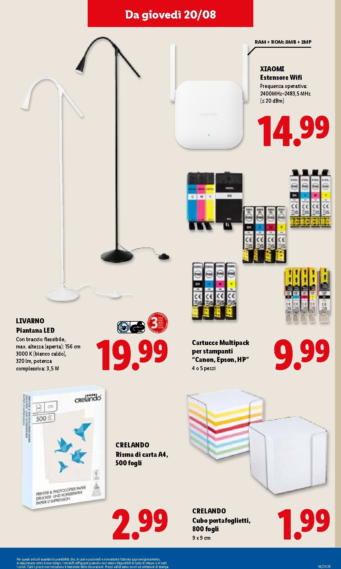 lidl - Volantino Lidl per la prossima settimana dal giovedì 20/08/2026 al mercoledì 26/08/2026 - page: 25