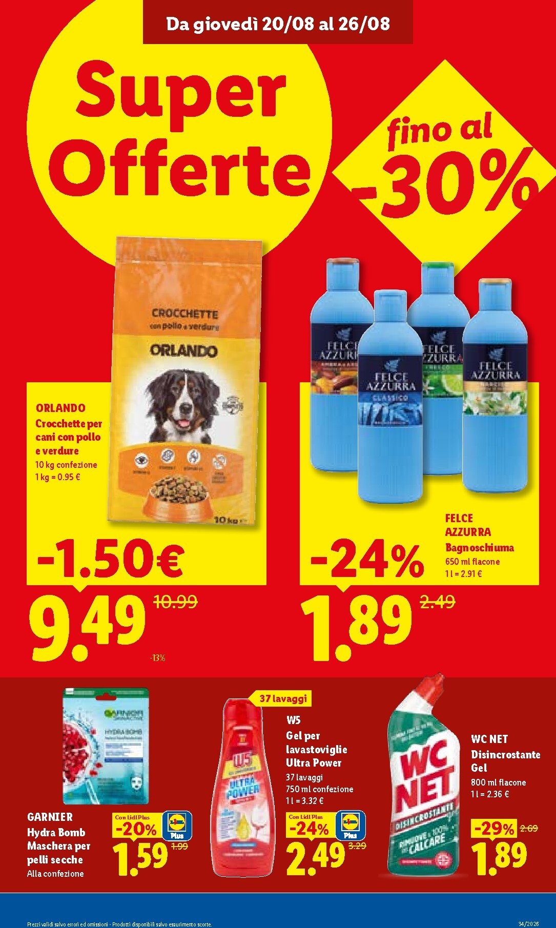 lidl - Volantino Lidl per la prossima settimana dal giovedì 20/08/2026 al mercoledì 26/08/2026 - page: 19