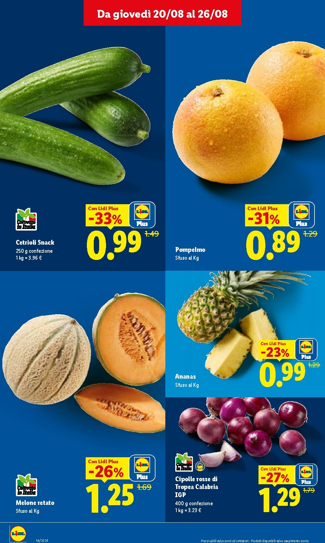 lidl - Volantino Lidl per la prossima settimana dal giovedì 20/08/2026 al mercoledì 26/08/2026 - page: 6