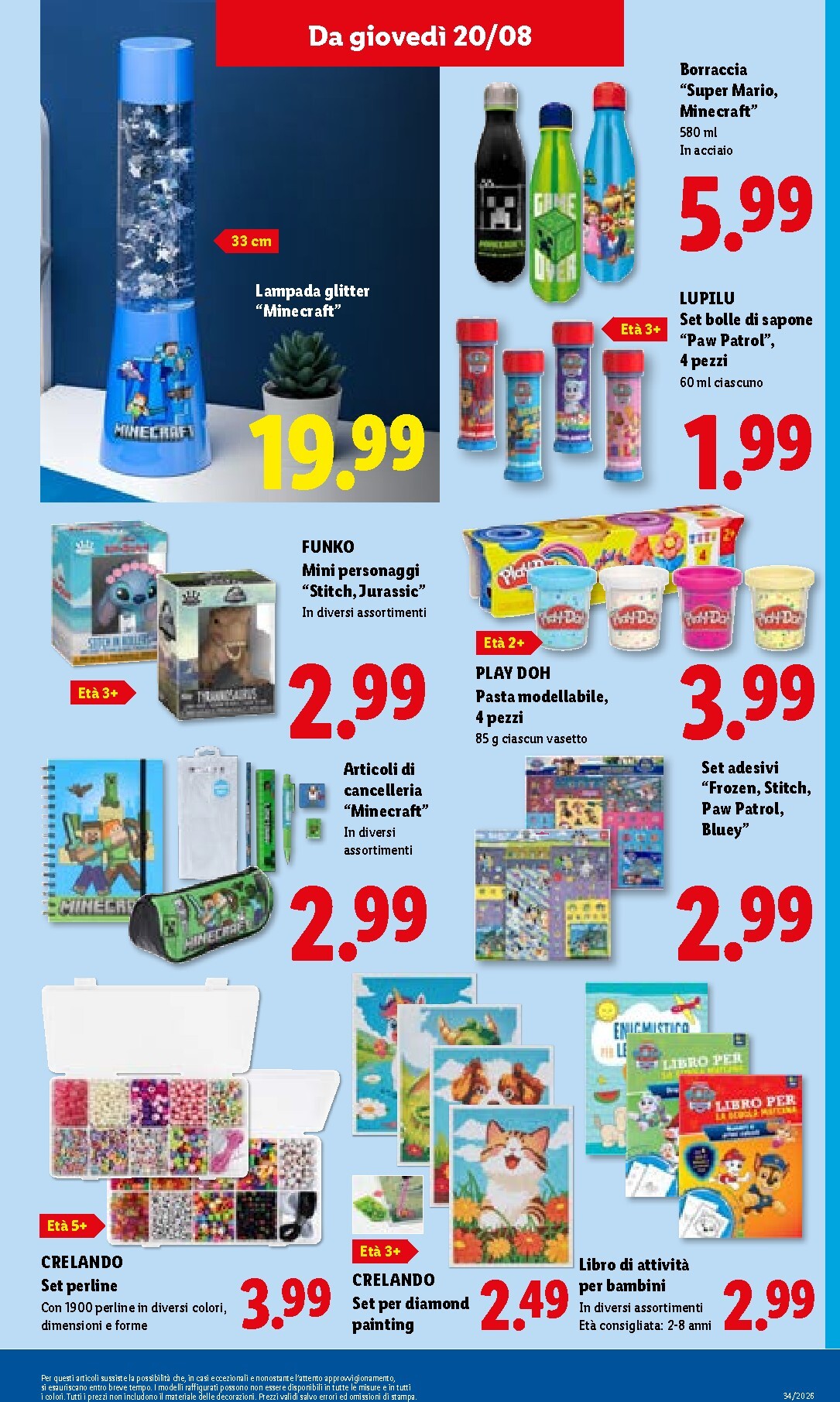 lidl - Volantino Lidl per la prossima settimana dal giovedì 20/08/2026 al mercoledì 26/08/2026 - page: 29
