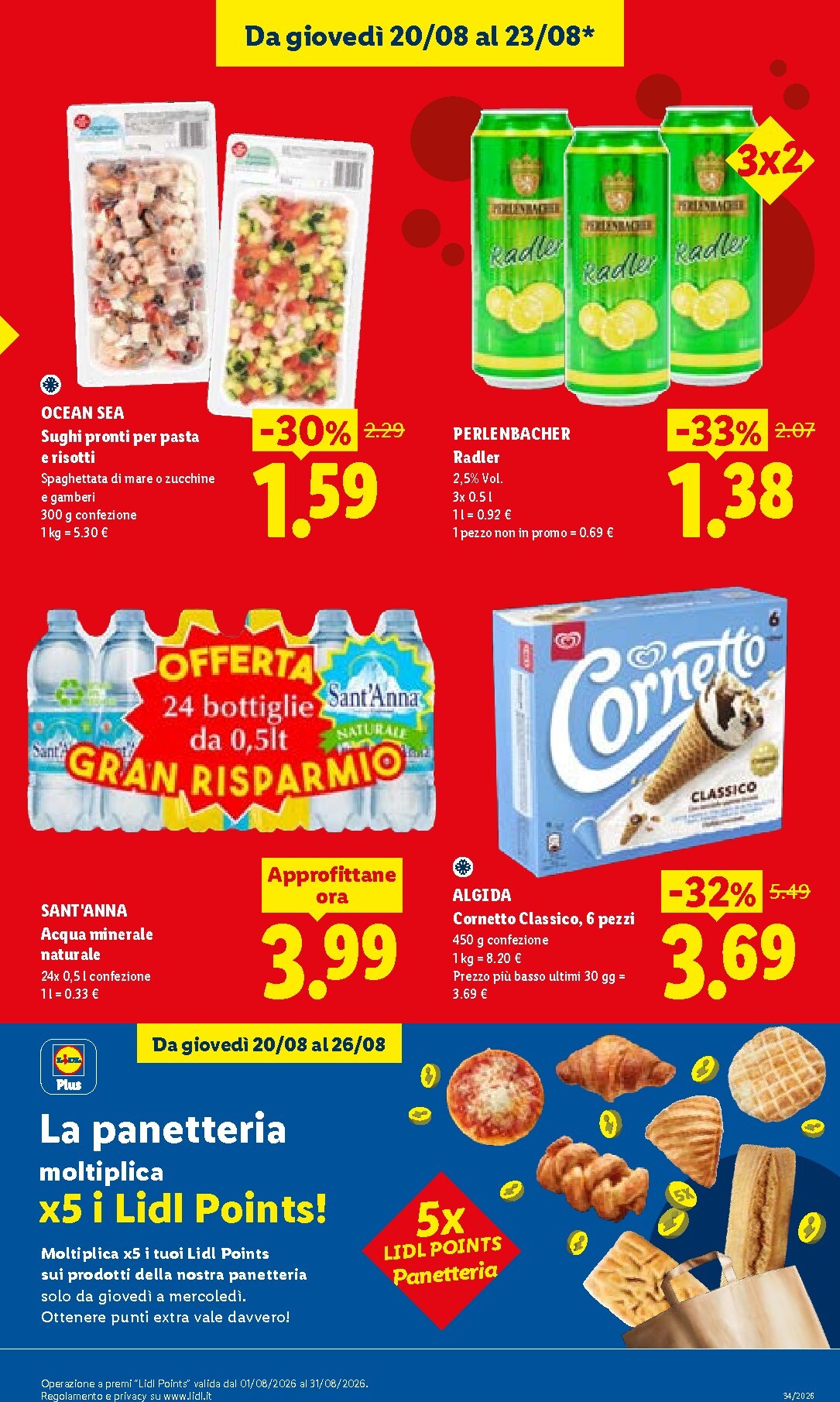 lidl - Volantino Lidl per la prossima settimana dal giovedì 20/08/2026 al mercoledì 26/08/2026 - page: 3
