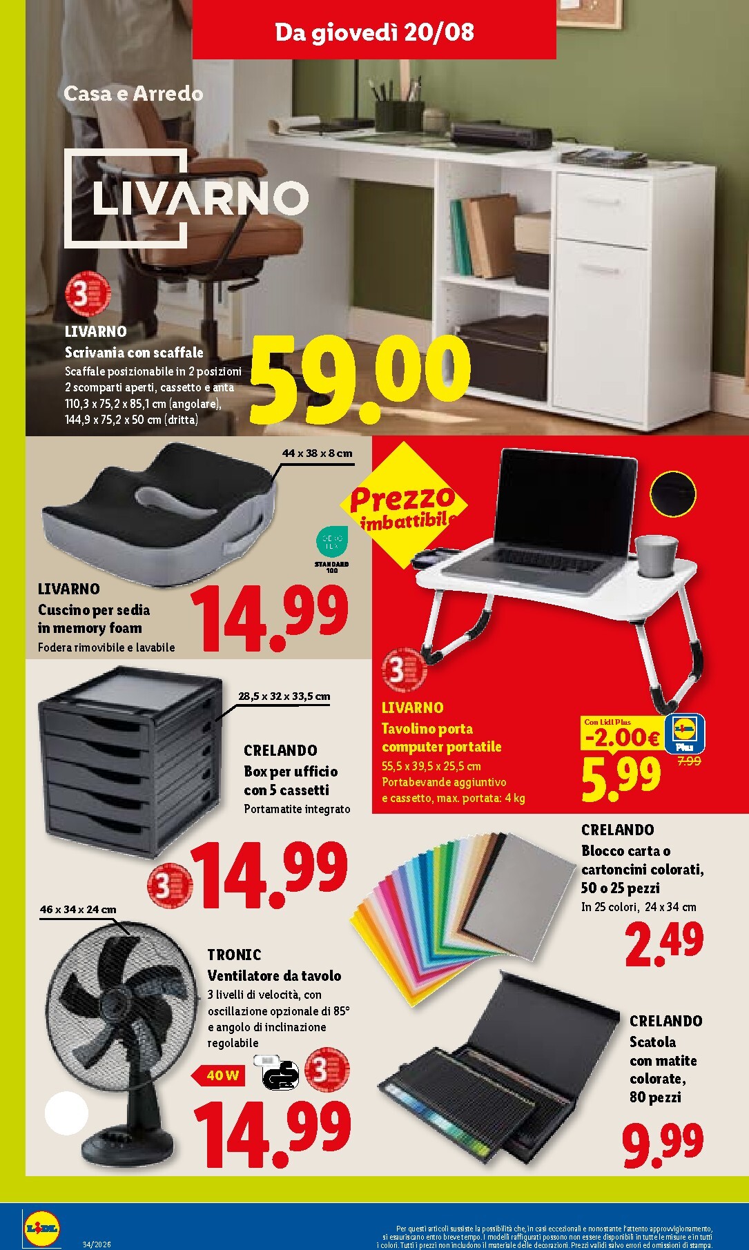 lidl - Volantino Lidl per la prossima settimana dal giovedì 20/08/2026 al mercoledì 26/08/2026 - page: 24