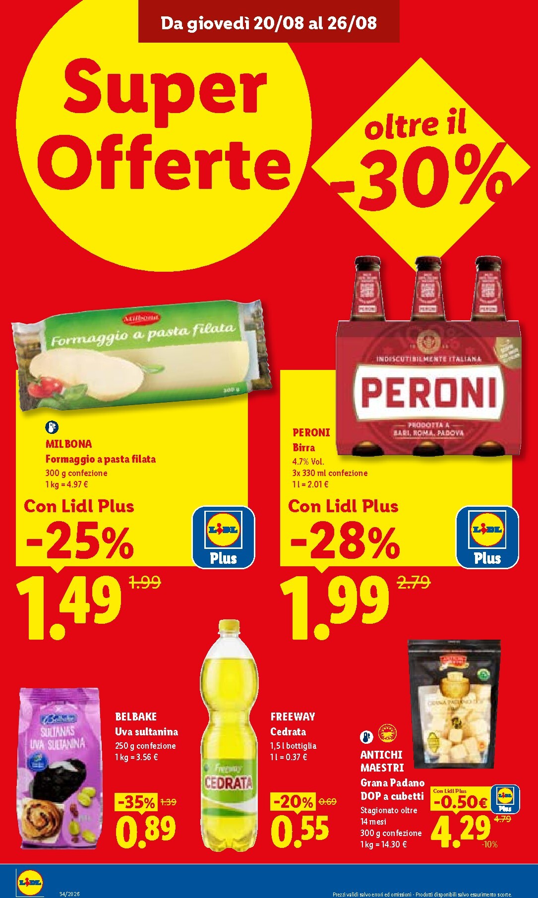 lidl - Volantino Lidl per la prossima settimana dal giovedì 20/08/2026 al mercoledì 26/08/2026 - page: 16
