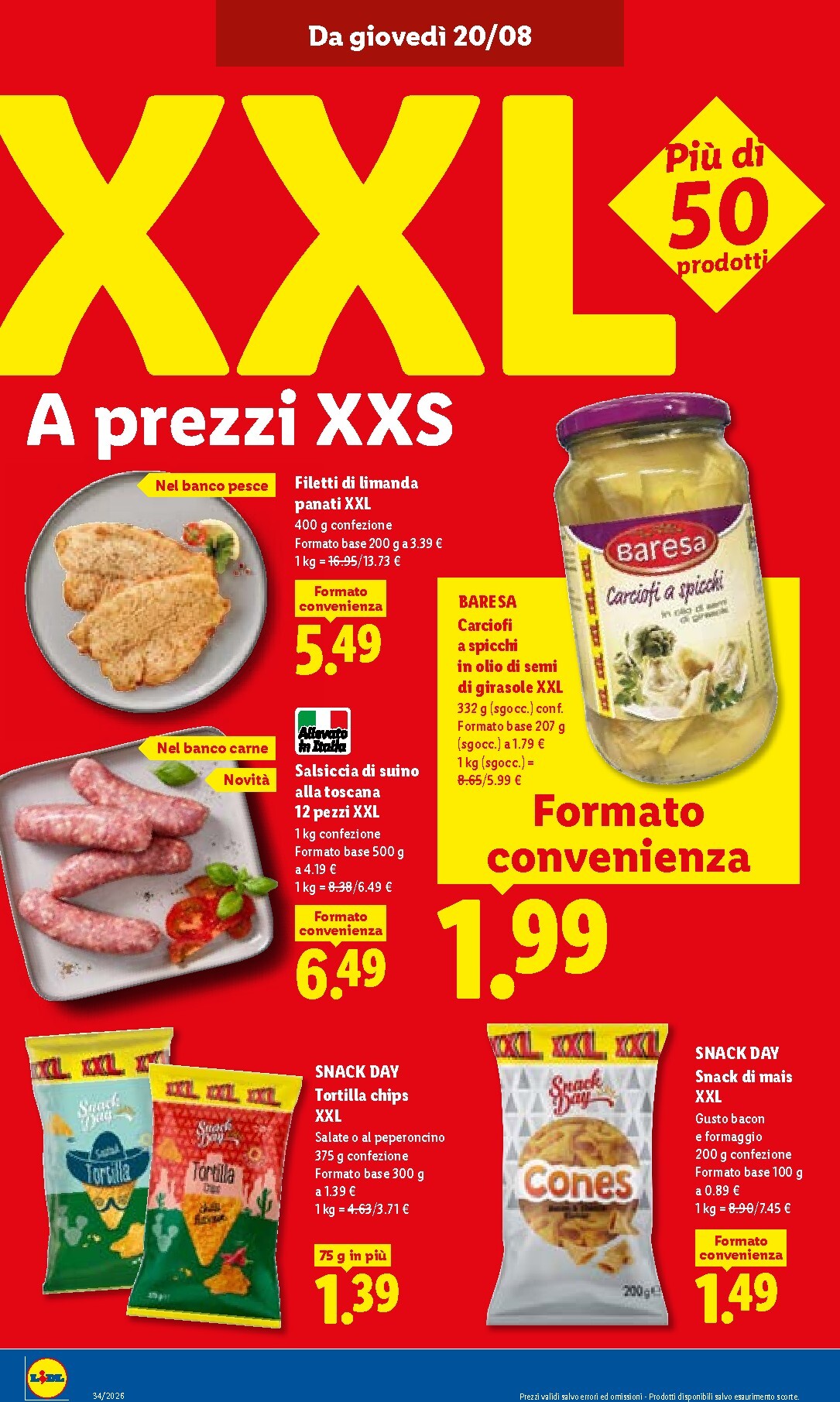lidl - Volantino Lidl per la prossima settimana dal giovedì 20/08/2026 al mercoledì 26/08/2026 - page: 10