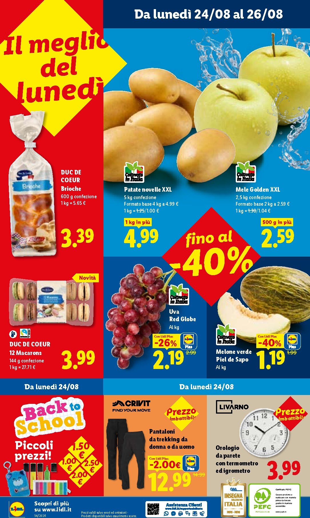 lidl - Volantino Lidl per la prossima settimana dal giovedì 20/08/2026 al mercoledì 26/08/2026 - page: 48
