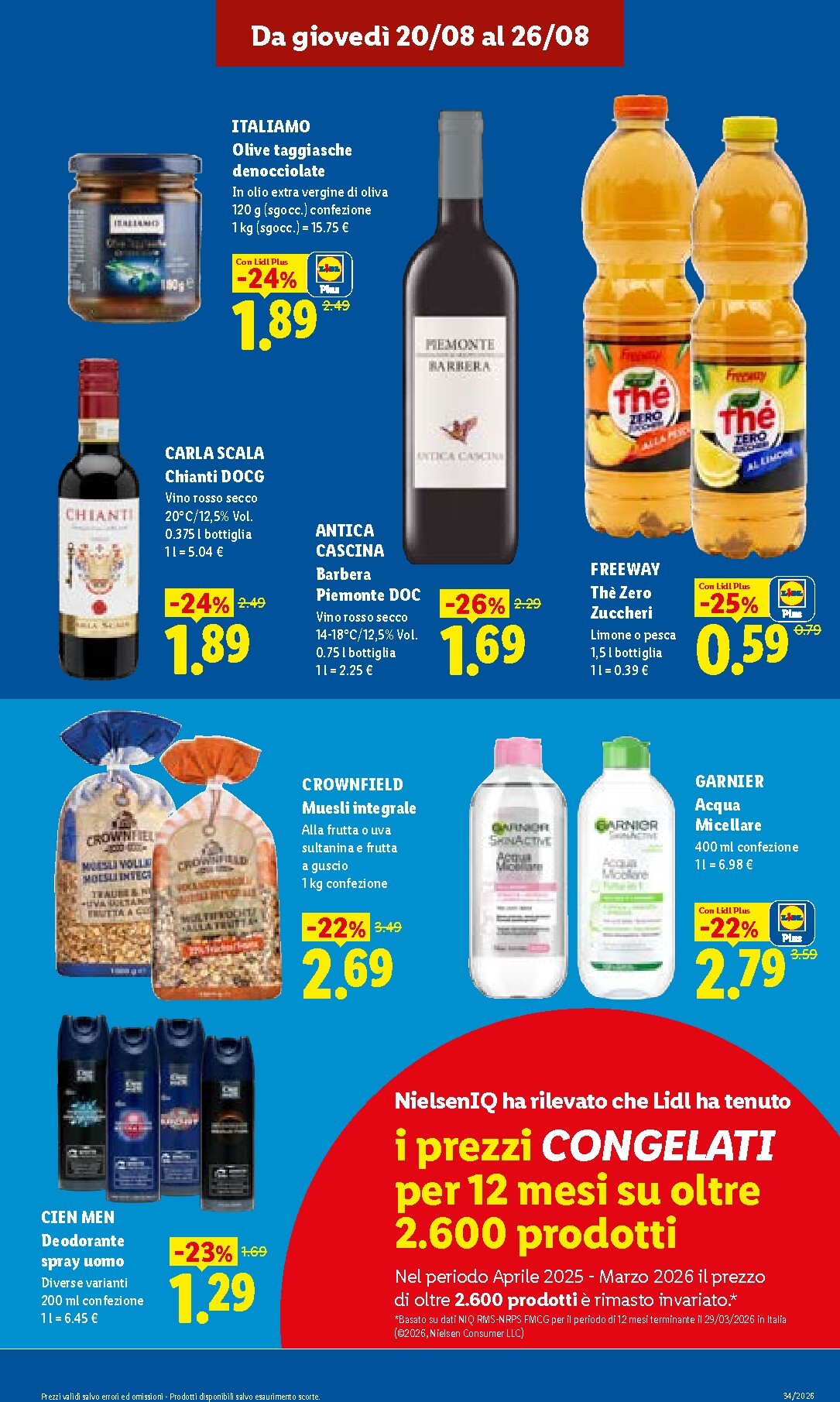 lidl - Volantino Lidl per la prossima settimana dal giovedì 20/08/2026 al mercoledì 26/08/2026 - page: 15