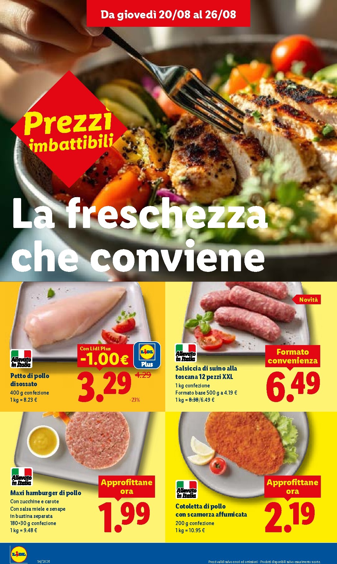 lidl - Volantino Lidl per la prossima settimana dal giovedì 20/08/2026 al mercoledì 26/08/2026 - page: 8