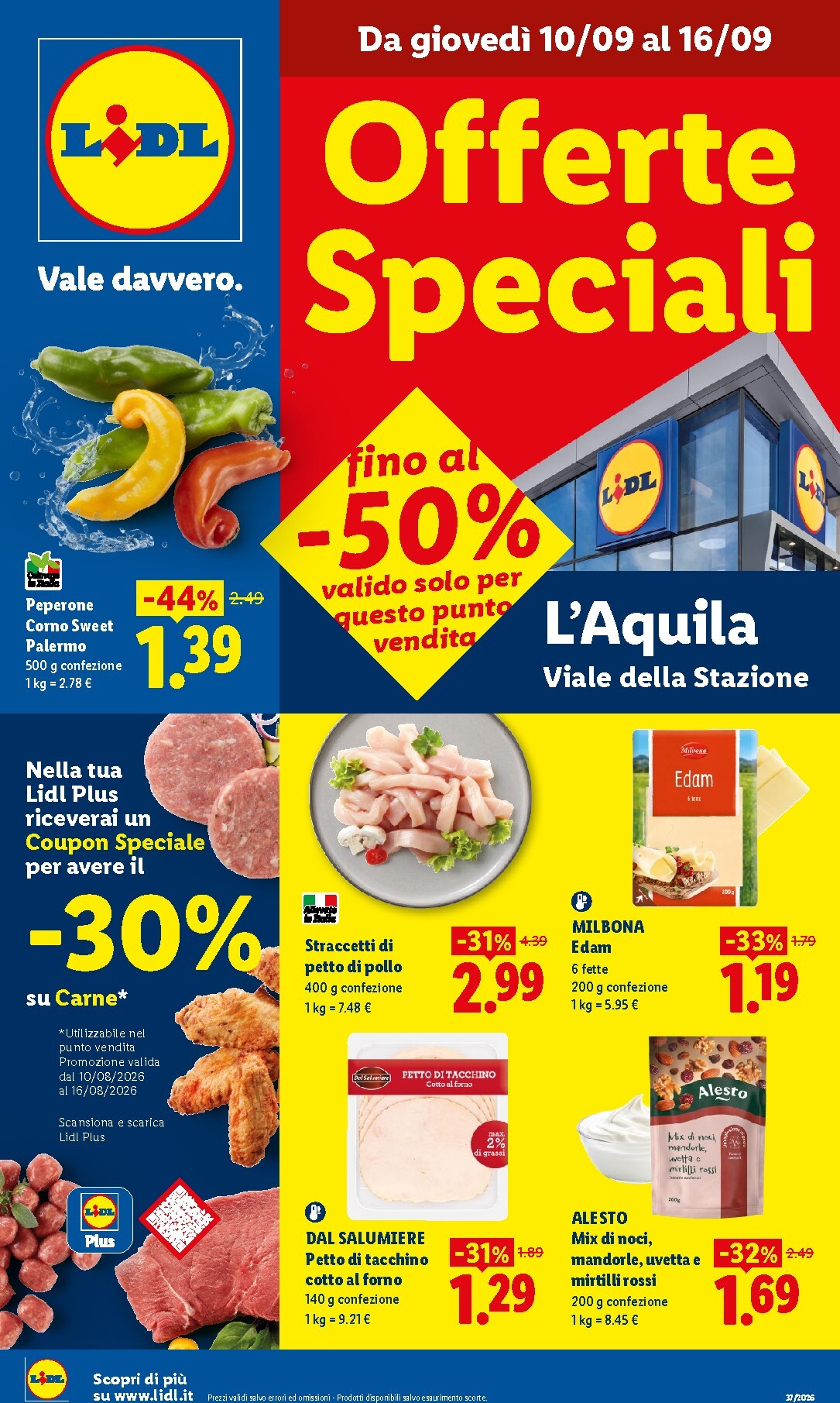 lidl - Volantino Lidl - Offerte Speciali per la prossima settimana dal giovedì 10/09/2026 al mercoledì 16/09/2026