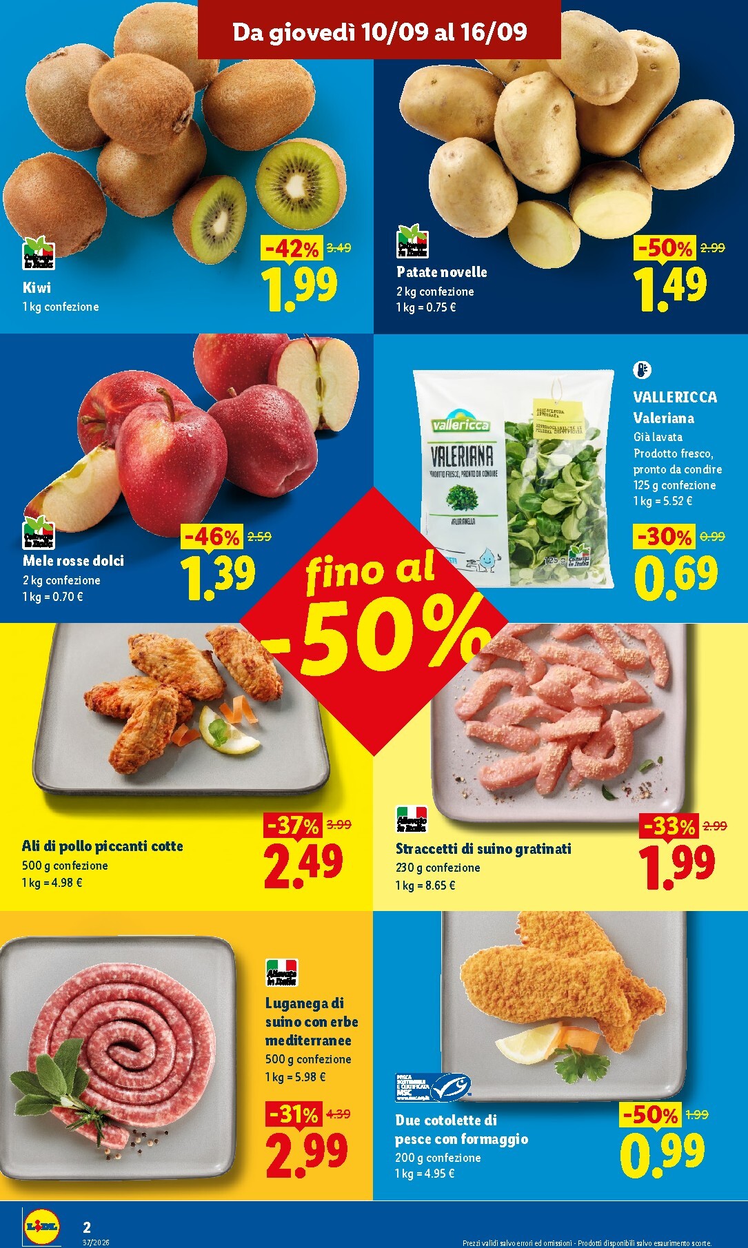 lidl - Volantino Lidl - Ci siamo rifatti il look per la prossima settimana dal giovedì 10/09/2026 al mercoledì 16/09/2026 - page: 2