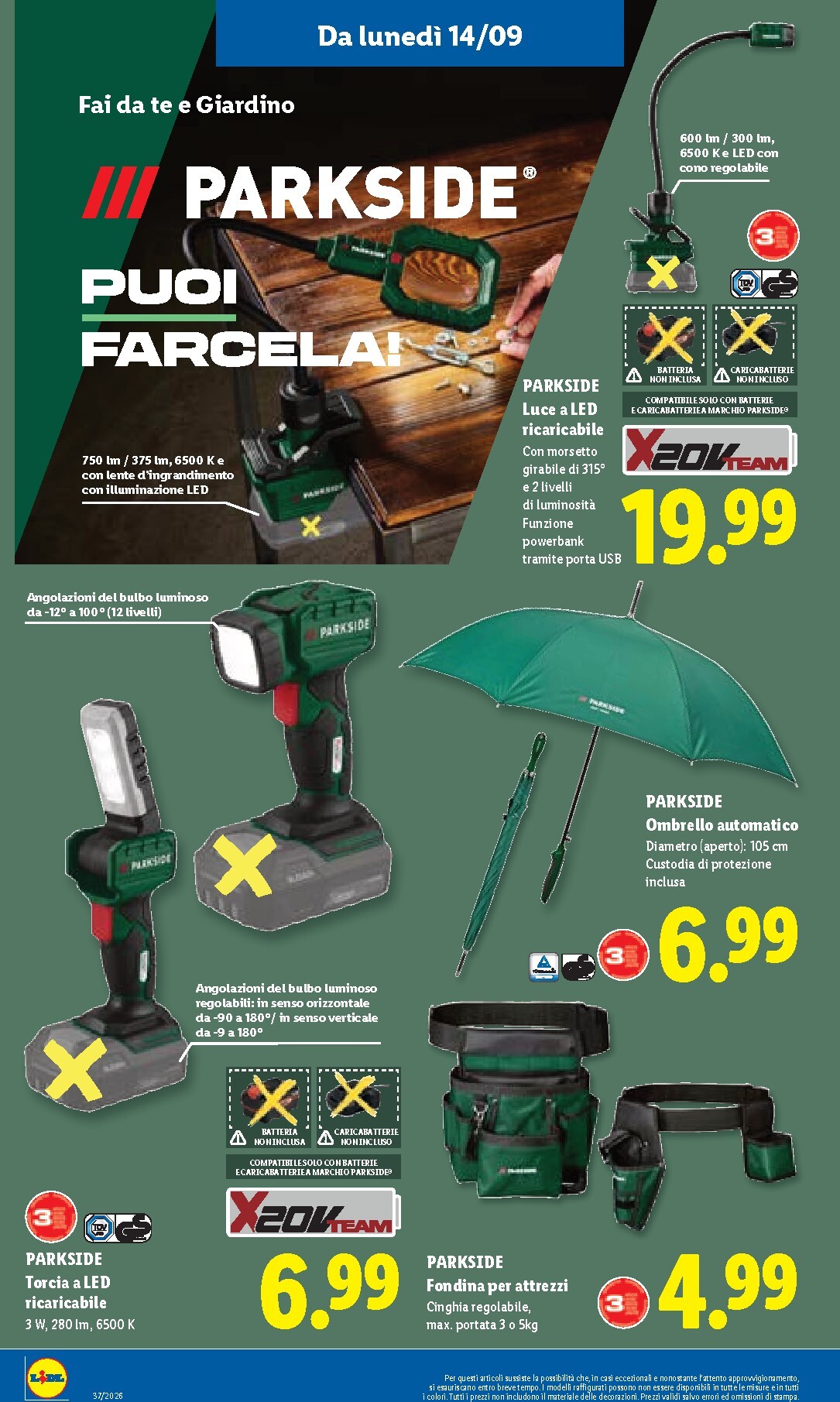 lidl - Volantino Lidl per la prossima settimana dal giovedì 10/09/2026 al mercoledì 16/09/2026 - page: 40