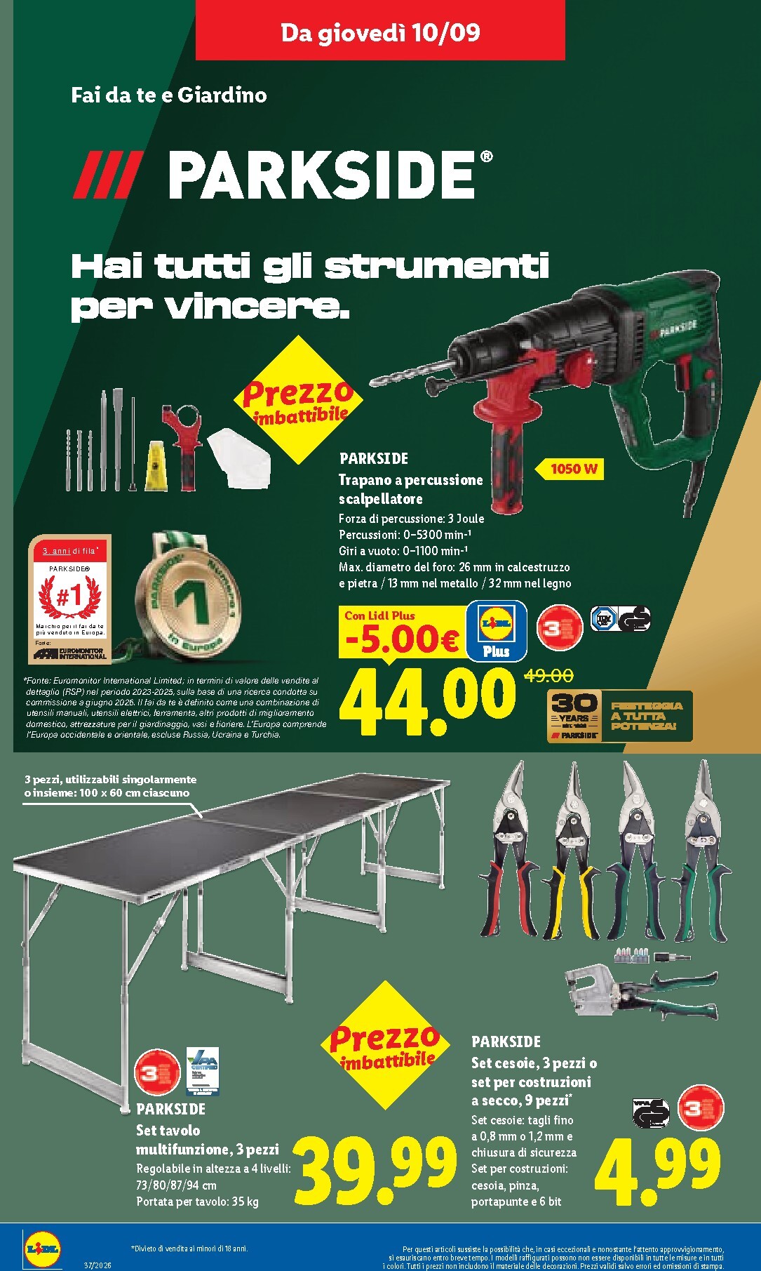 lidl - Volantino futuro Lidl valido dal giovedì 10/09/2026 al mercoledì 16/09/2026 - page: 30