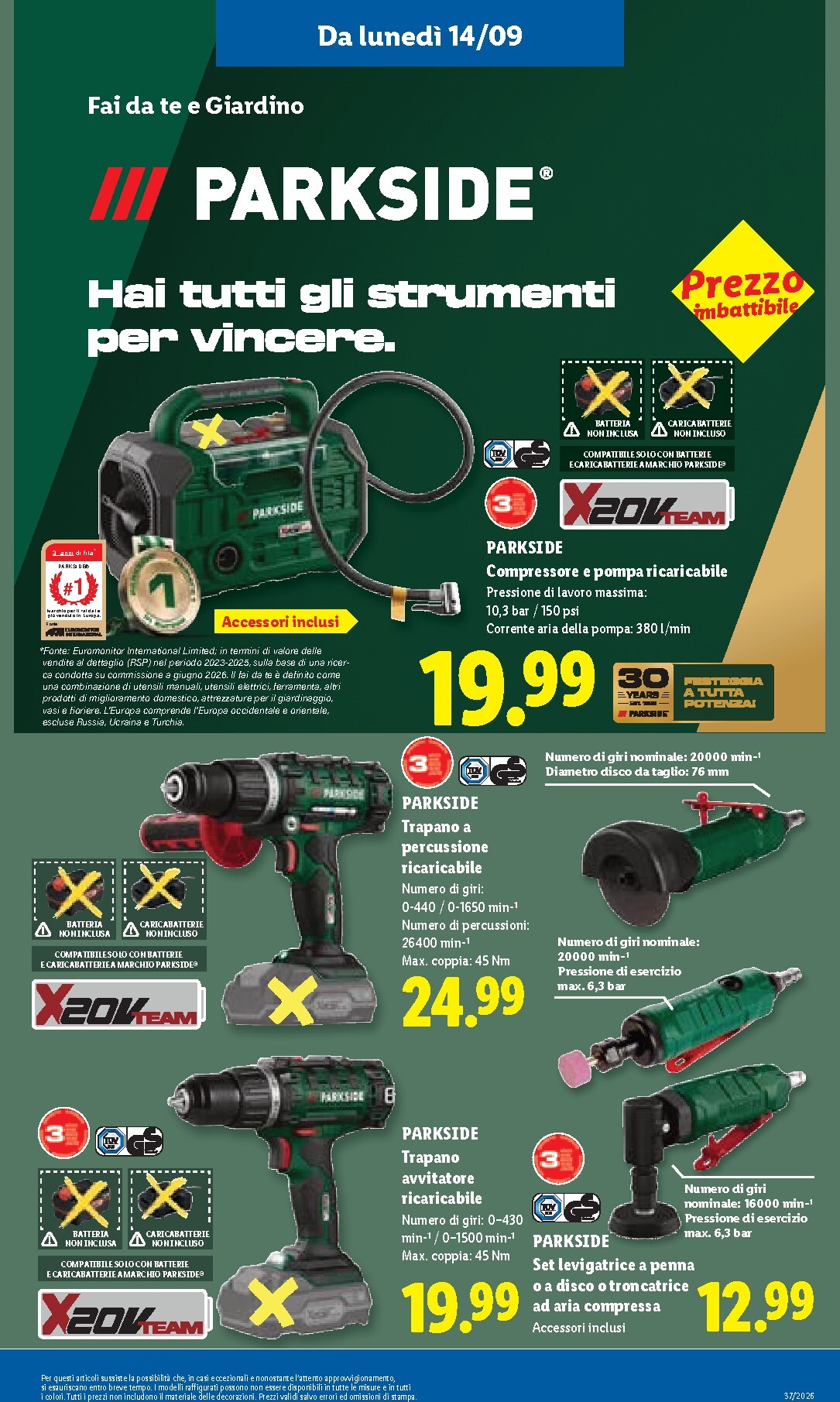 lidl - Volantino futuro Lidl valido dal giovedì 10/09/2026 al mercoledì 16/09/2026 - page: 37