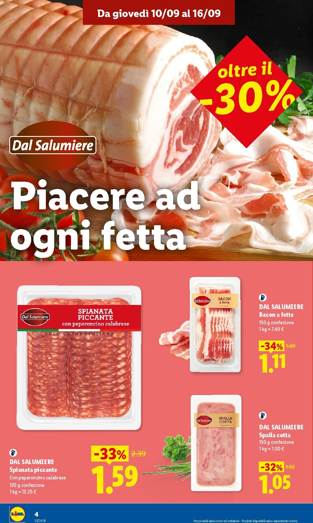lidl - Volantino futuro Lidl - Nuova apertura - Maerne di Martellago valido dal giovedì 10/09/2026 al mercoledì 16/09/2026 - page: 4