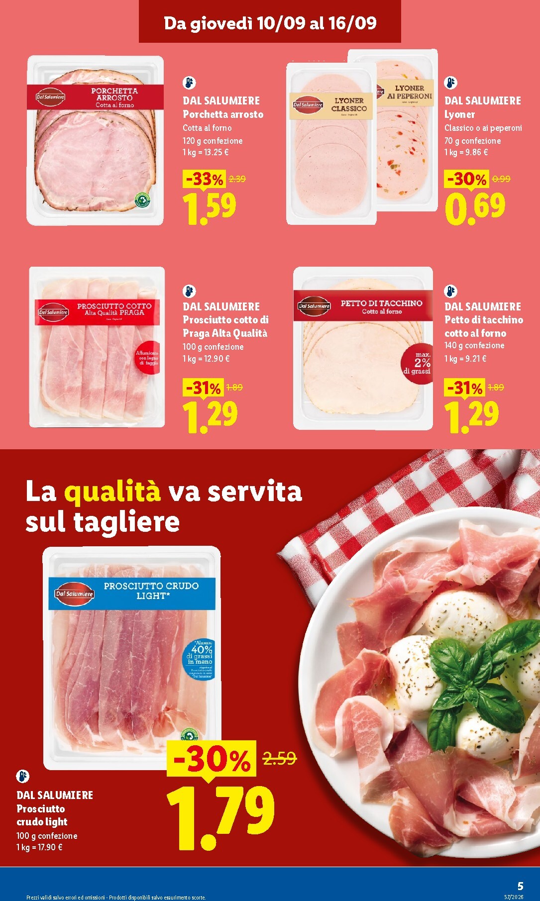 lidl - Volantino futuro Lidl - Nuova apertura - Maerne di Martellago valido dal giovedì 10/09/2026 al mercoledì 16/09/2026 - page: 5