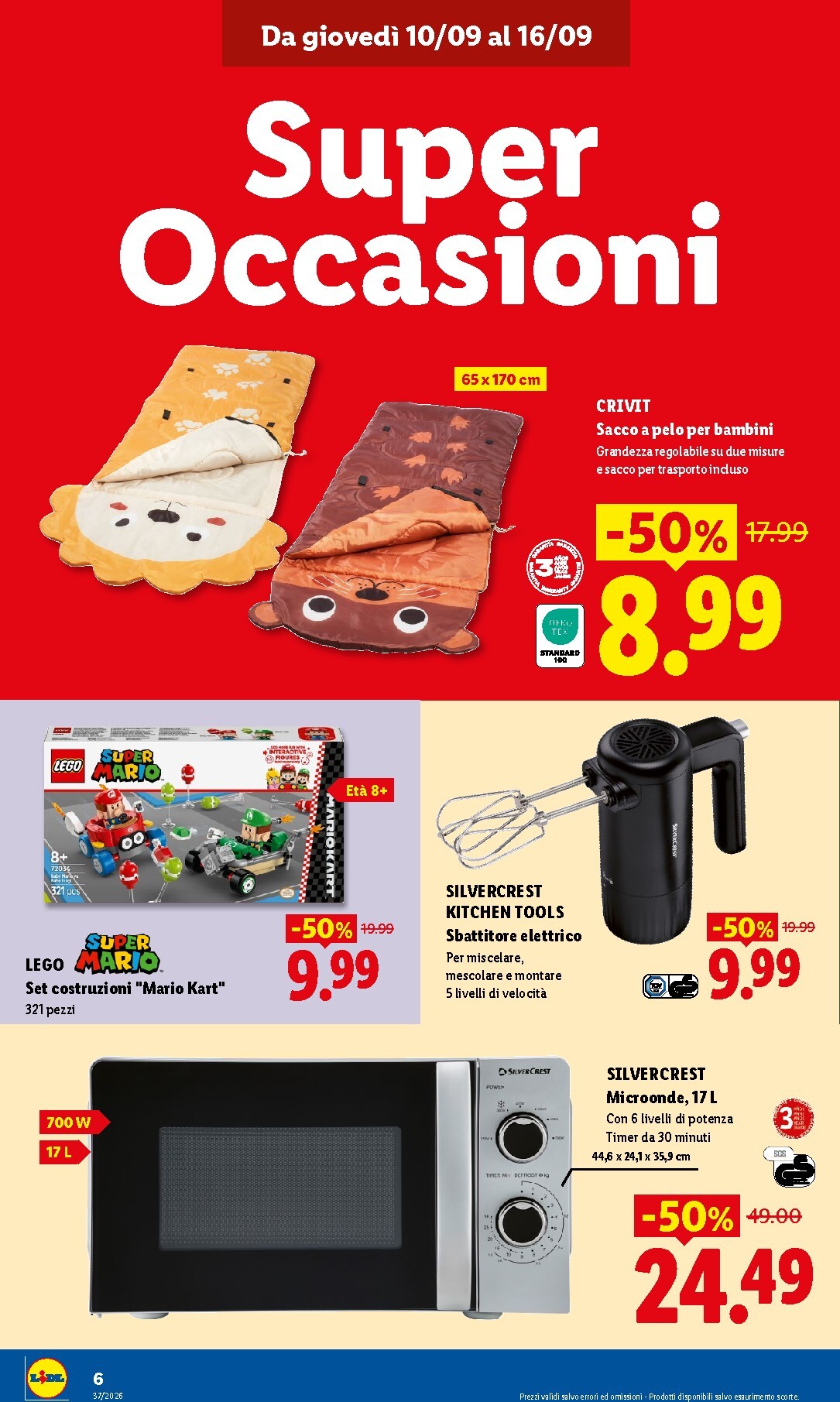 lidl - Volantino futuro Lidl - Nuova apertura - Maerne di Martellago valido dal giovedì 10/09/2026 al mercoledì 16/09/2026 - page: 6