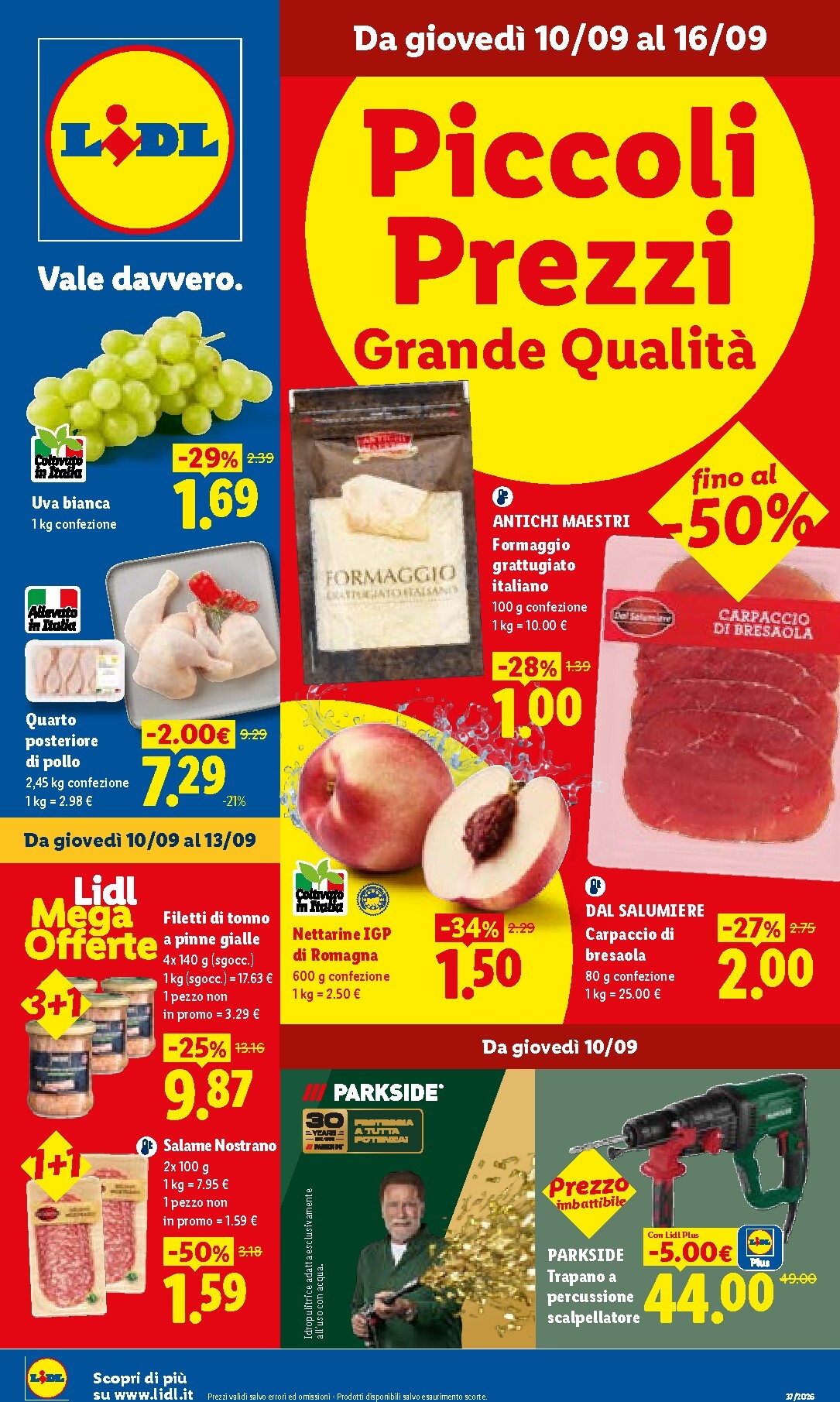 lidl - Volantino attuale di Lidl valido dal giovedì 10/09/2026 al mercoledì 16/09/2026