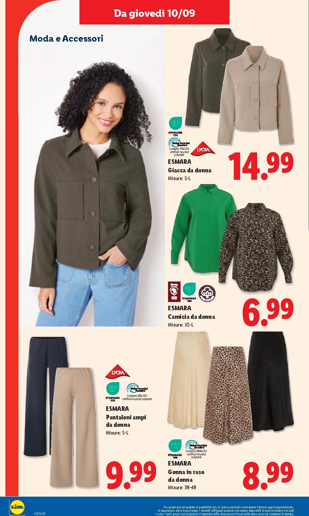 lidl - Volantino attuale di Lidl valido dal giovedì 10/09/2026 al mercoledì 16/09/2026 - page: 34