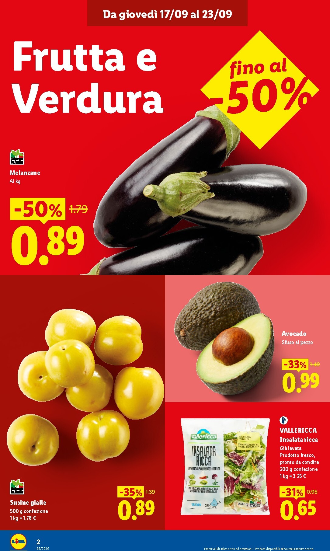 lidl - Volantino futuro Lidl - Nuova apertura Maerne di Martellago valido dal giovedì 17/09/2026 al mercoledì 23/09/2026 - page: 2