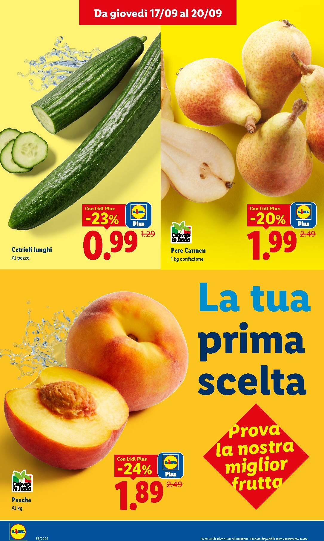 lidl - Volantino futuro Lidl - Fresca e conveniente valido dal giovedì 17/09/2026 al mercoledì 23/09/2026 - page: 2