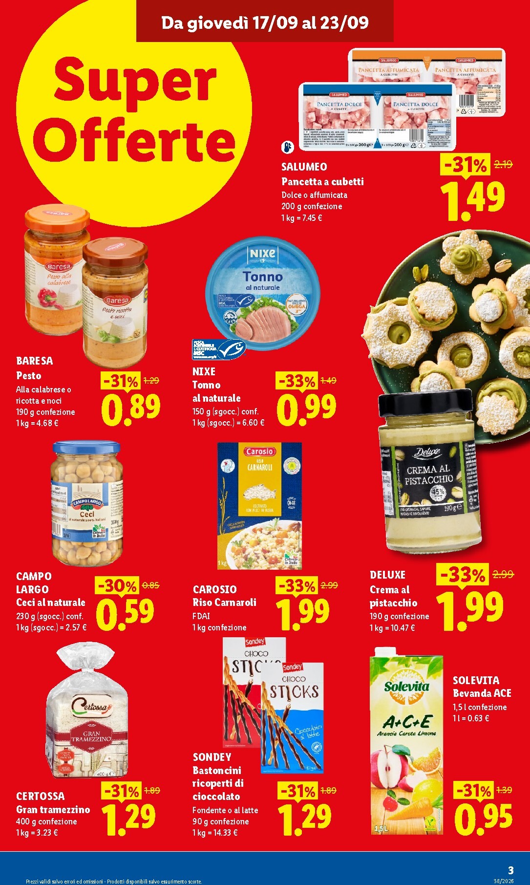 lidl - Volantino futuro Lidl - Offerte Speciali Milano valido dal giovedì 17/09/2026 al mercoledì 23/09/2026 - page: 3