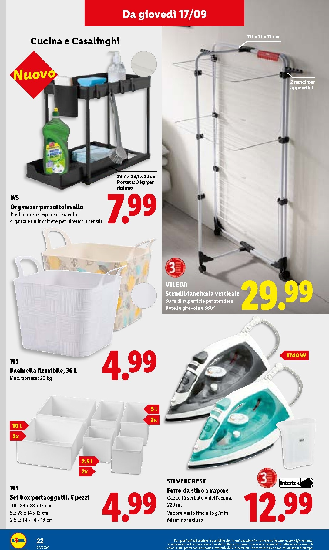 lidl - Volantino futuro Lidl valido dal giovedì 17/09/2026 al mercoledì 23/09/2026 - page: 28