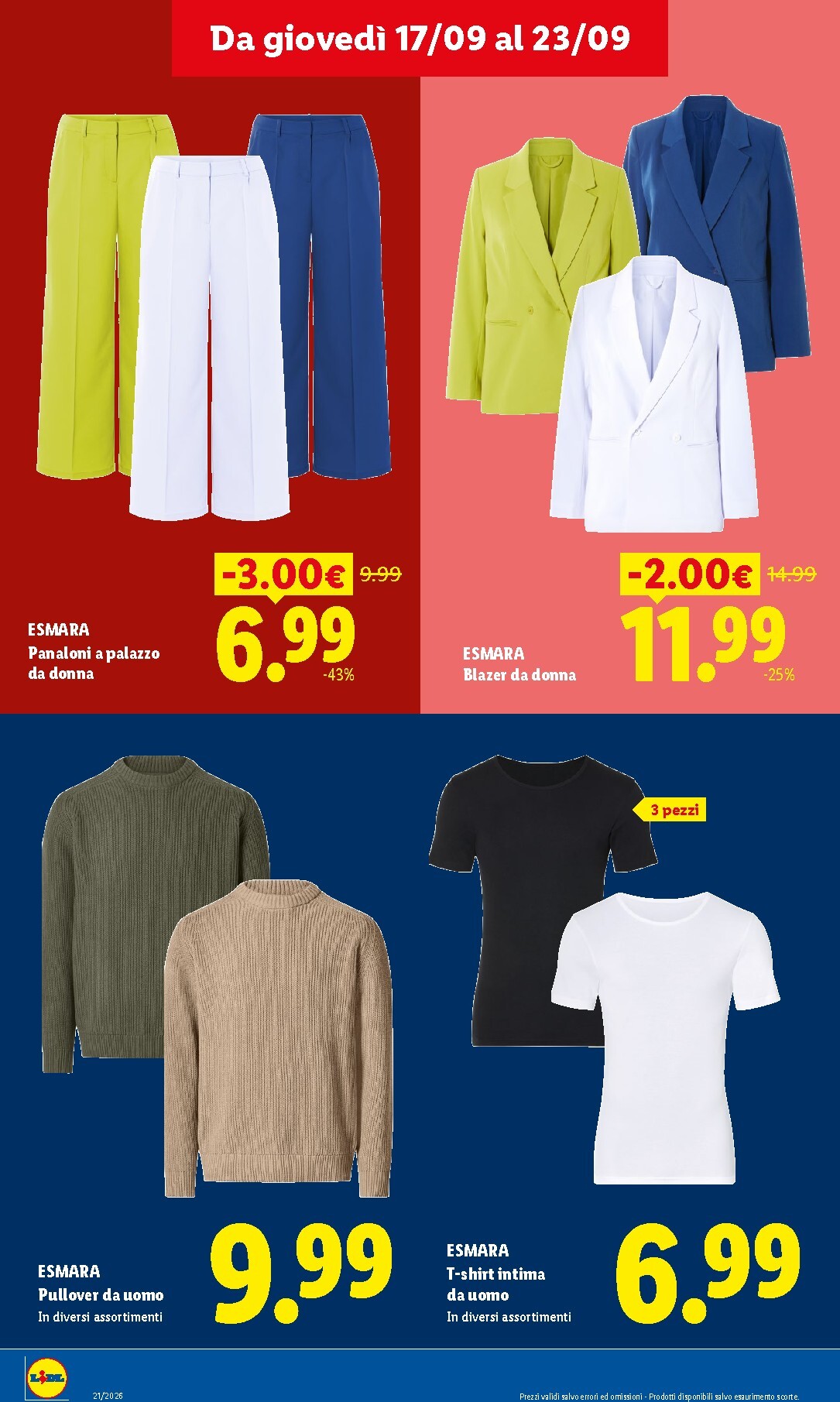 lidl - Volantino attuale di Lidl - Il cambio stagione che vale davvero valido dal giovedì 17/09/2026 al mercoledì 23/09/2026 - page: 10