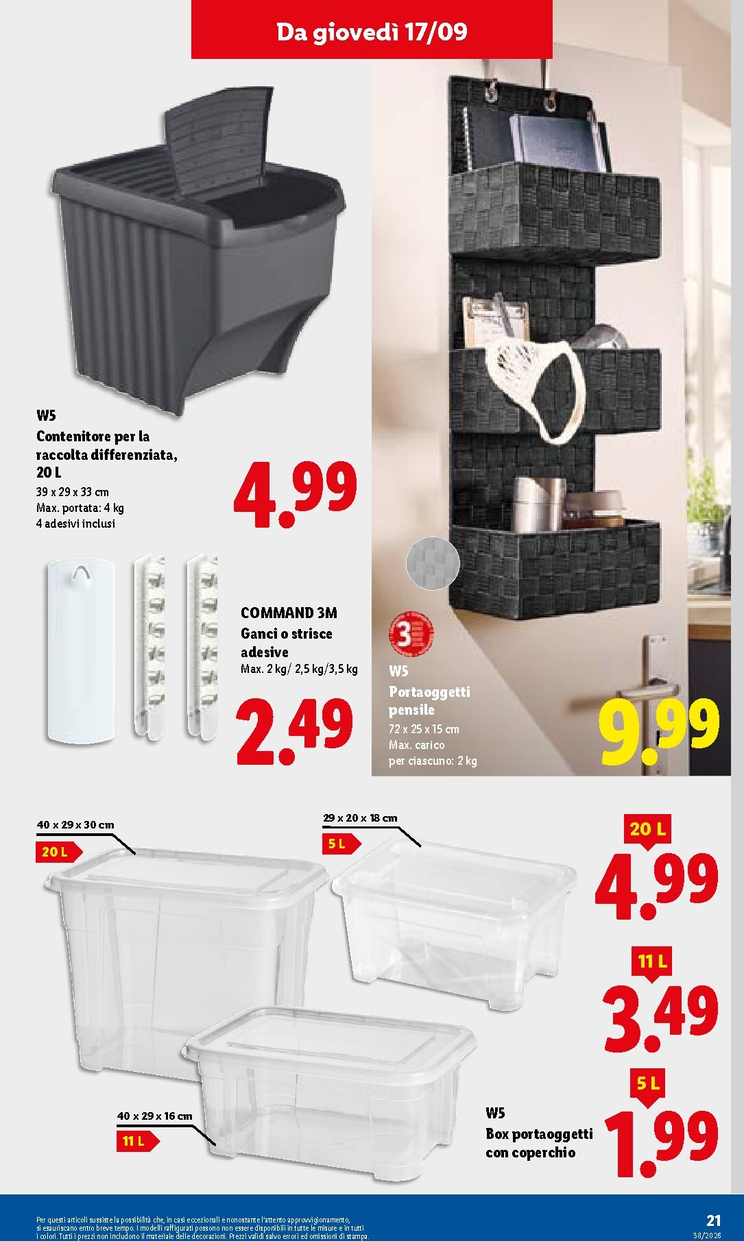 lidl - Volantino attuale di Lidl valido dal giovedì 17/09/2026 al mercoledì 23/09/2026 - page: 29