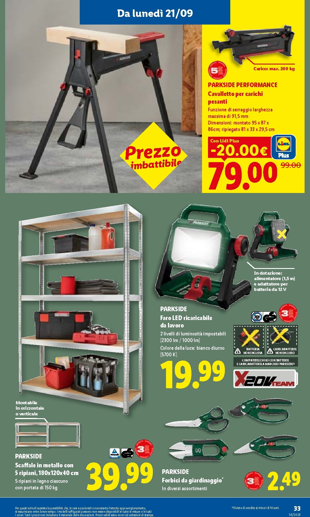 lidl - Volantino attuale di Lidl valido dal giovedì 17/09/2026 al mercoledì 23/09/2026 - page: 41