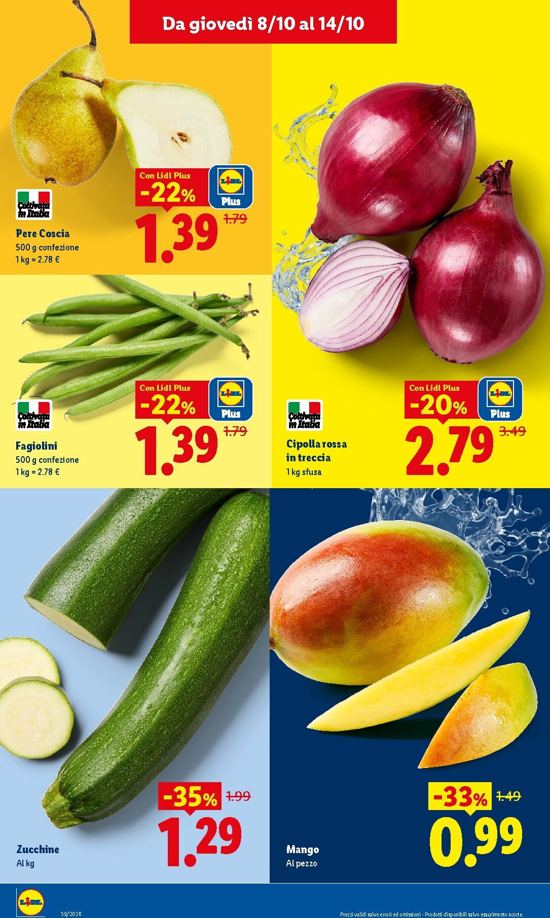 lidl - Volantino futuro Lidl - Fresca e conveniente valido dal giovedì 08/10/2026 al mercoledì 14/10/2026 - page: 4