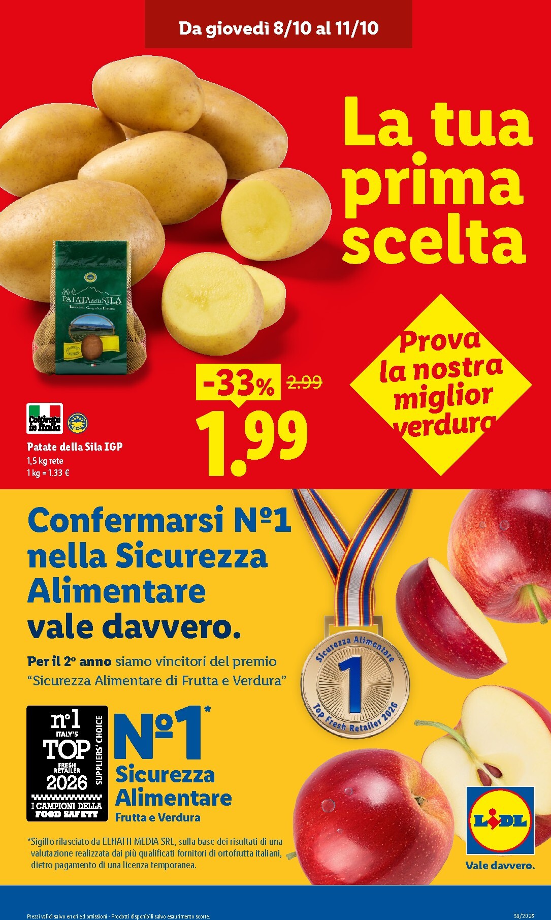 lidl - Volantino futuro Lidl - Fresca e conveniente valido dal giovedì 08/10/2026 al mercoledì 14/10/2026 - page: 5