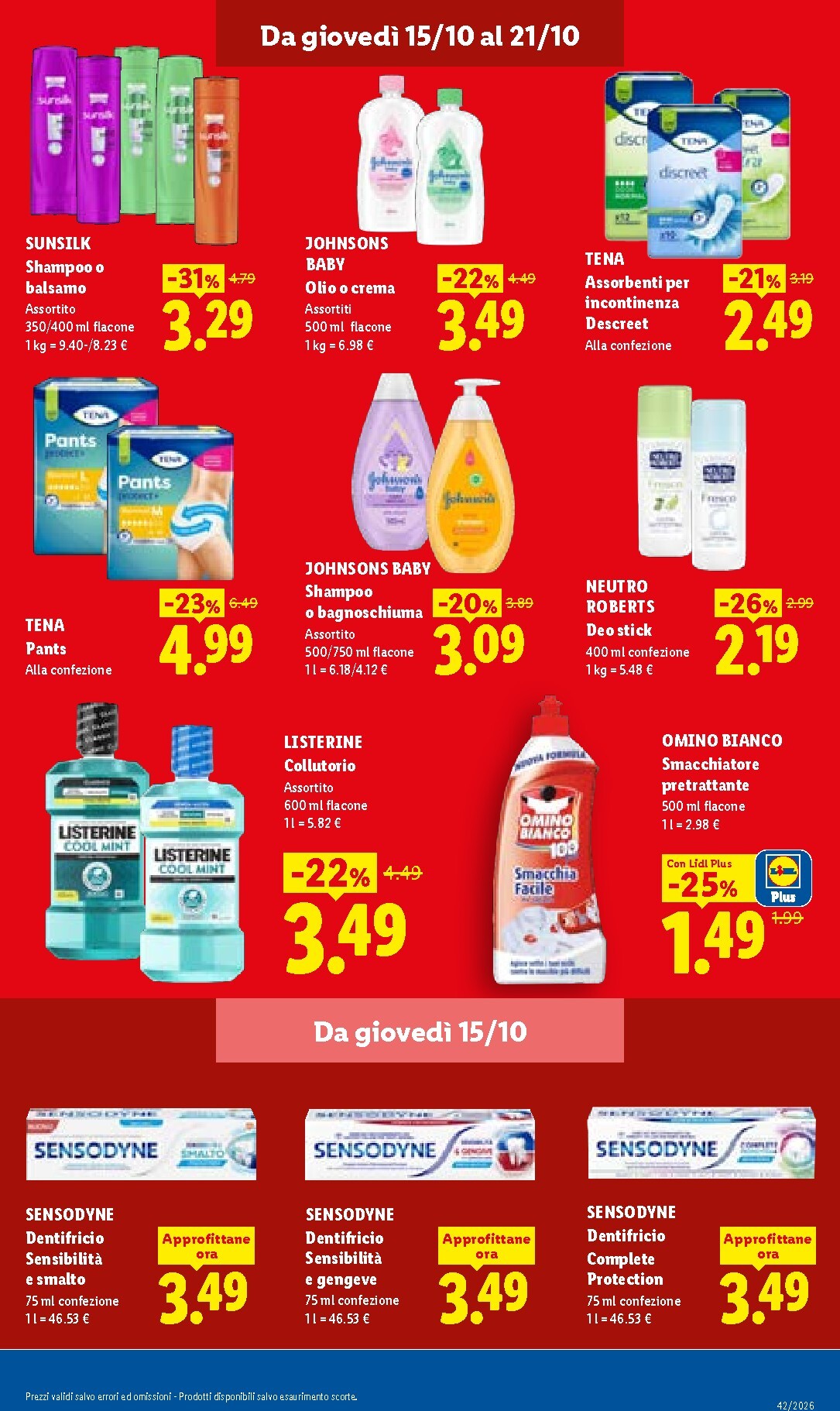 lidl - Volantino attuale di Lidl valido dal giovedì 15/10/2026 al mercoledì 21/10/2026 - page: 19
