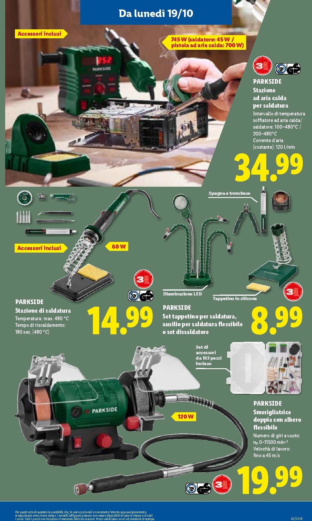 lidl - Volantino attuale di Lidl valido dal giovedì 15/10/2026 al mercoledì 21/10/2026 - page: 42