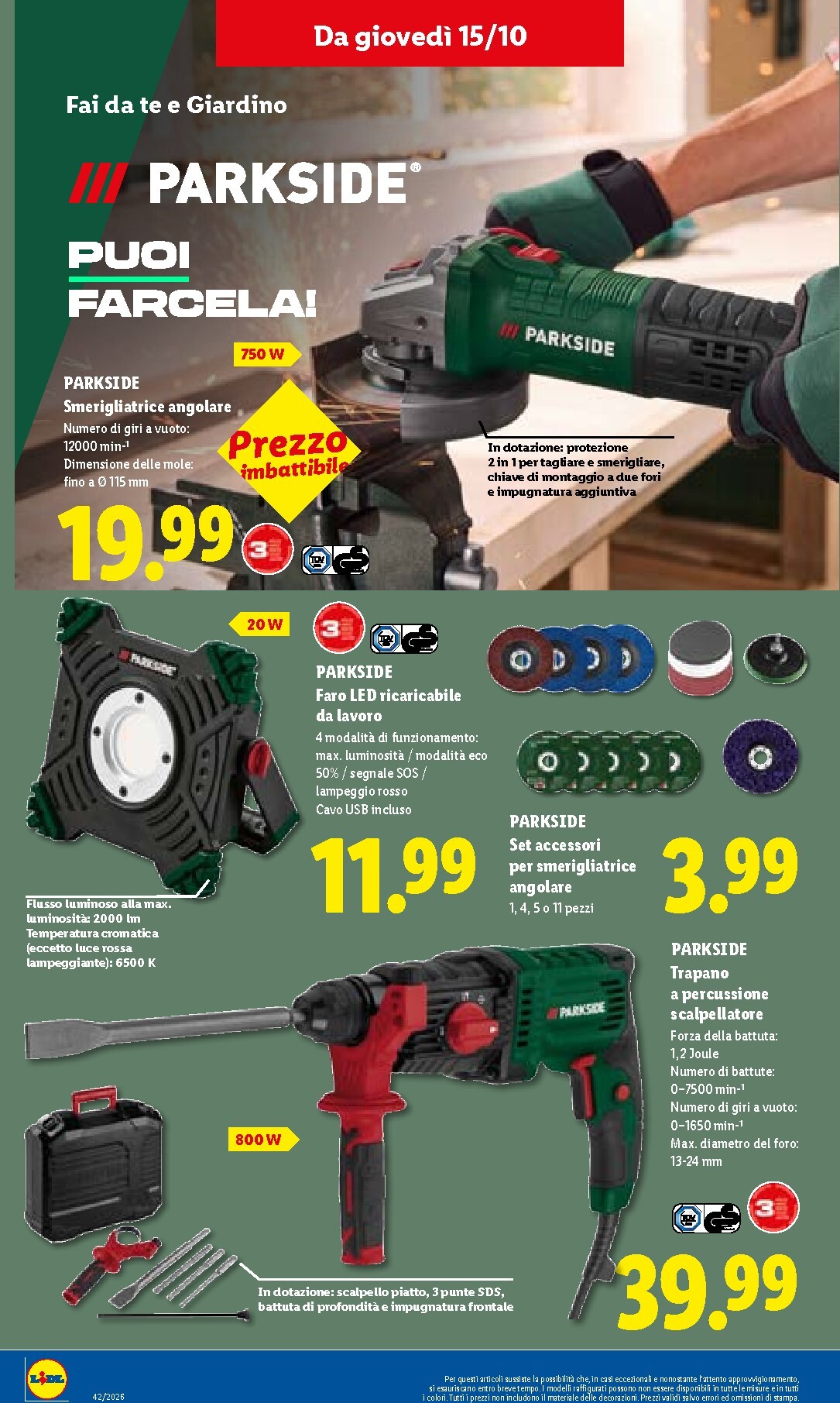 lidl - Volantino attuale di Lidl valido dal giovedì 15/10/2026 al mercoledì 21/10/2026 - page: 35