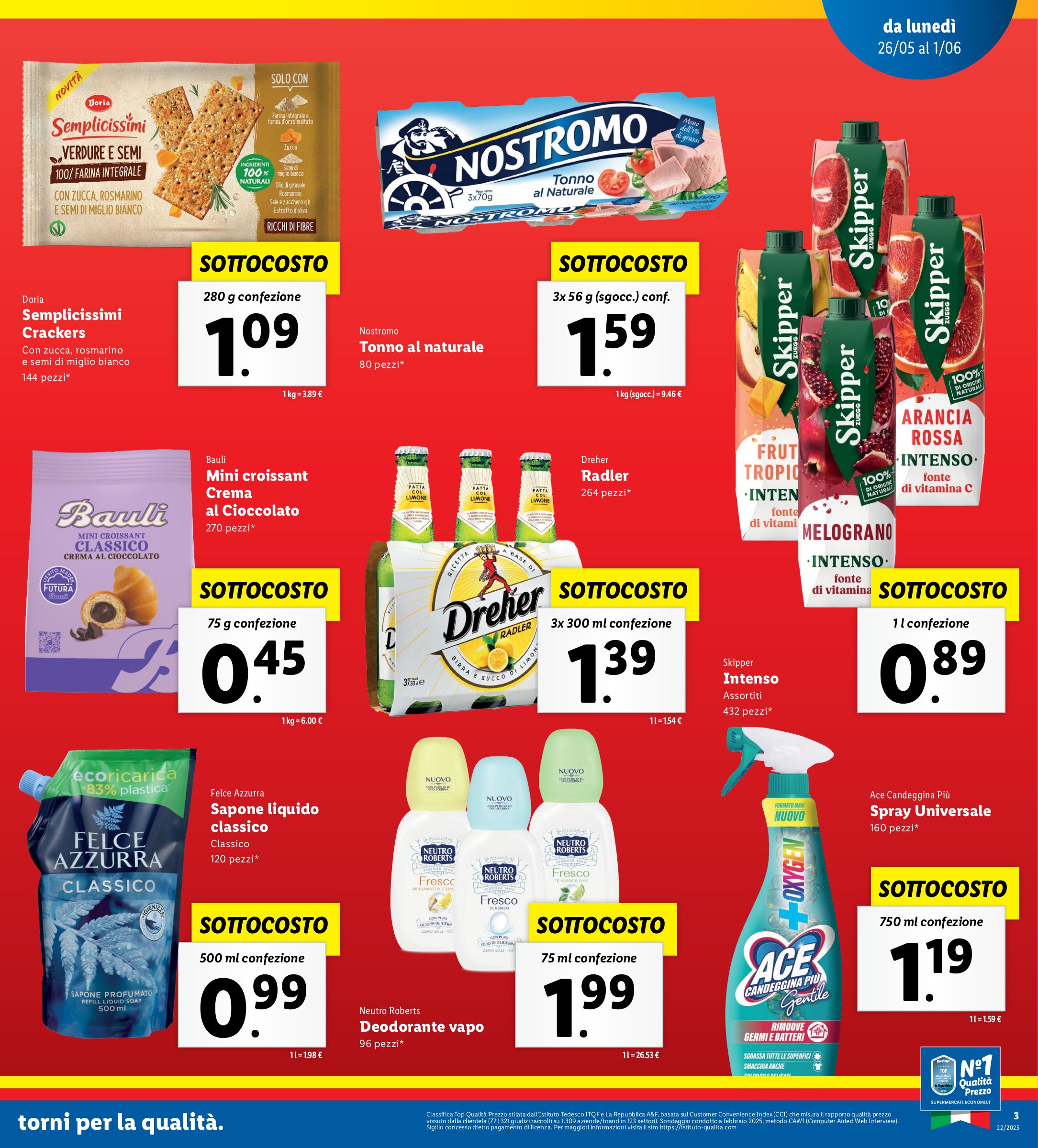 lidl - Volantino Lidl - Speciale Anniversario Savignano valido dal 26/05 al 01/06 - page: 3