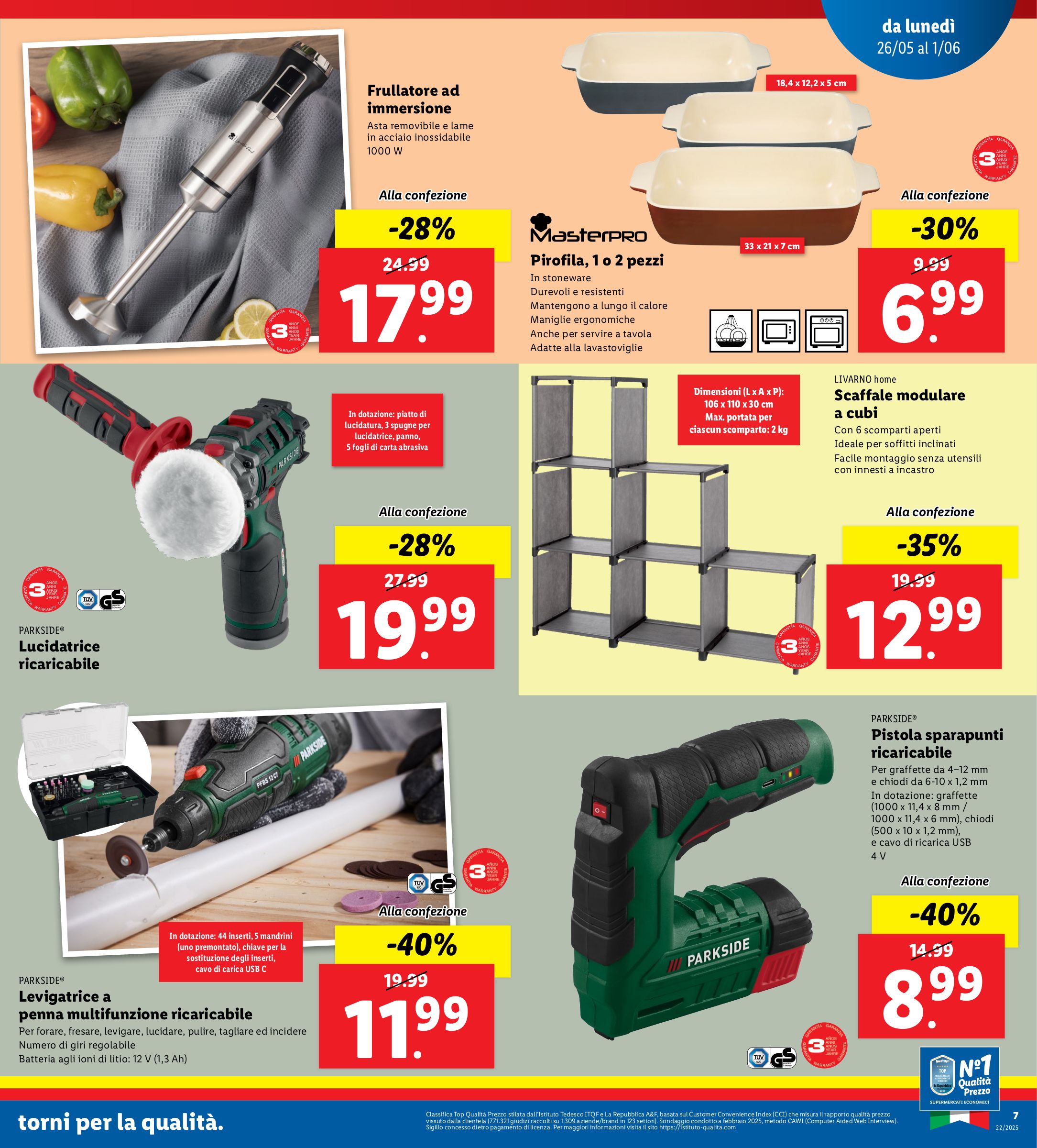 lidl - Volantino Lidl - Speciale Anniversario Nuoro valido dal 26/05 al 01/06 - page: 7