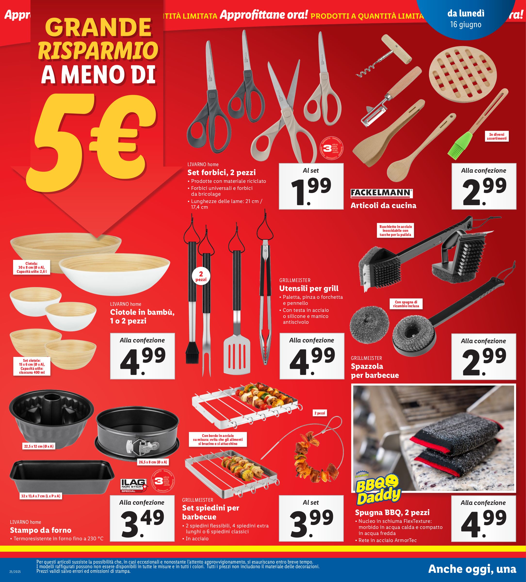 lidl - Volantino Lidl valido dal 16/06 al 22/06 - page: 26 lidl - Volantino Lidl valido dal 16/06 al 22/06 - page: 26