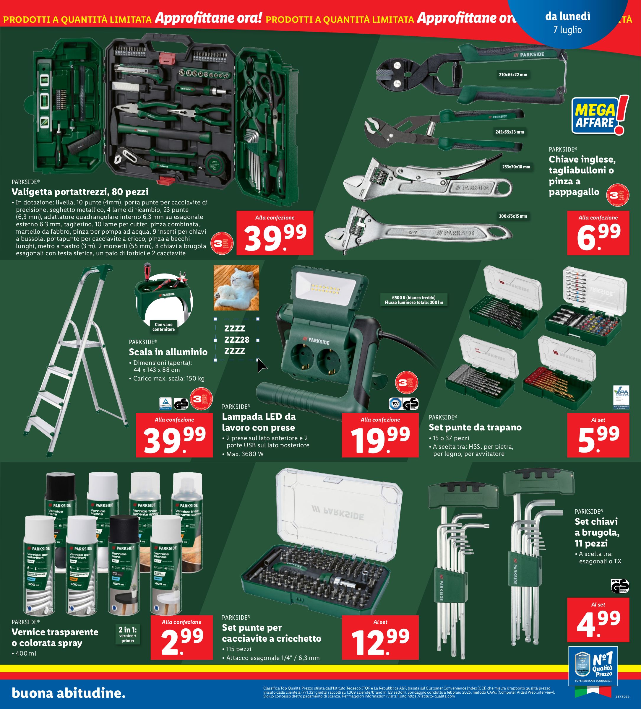 lidl - Volantino Lidl valido dal 07/07 al 13/07 - page: 25 lidl - Volantino Lidl valido dal 07/07 al 13/07 - page: 25